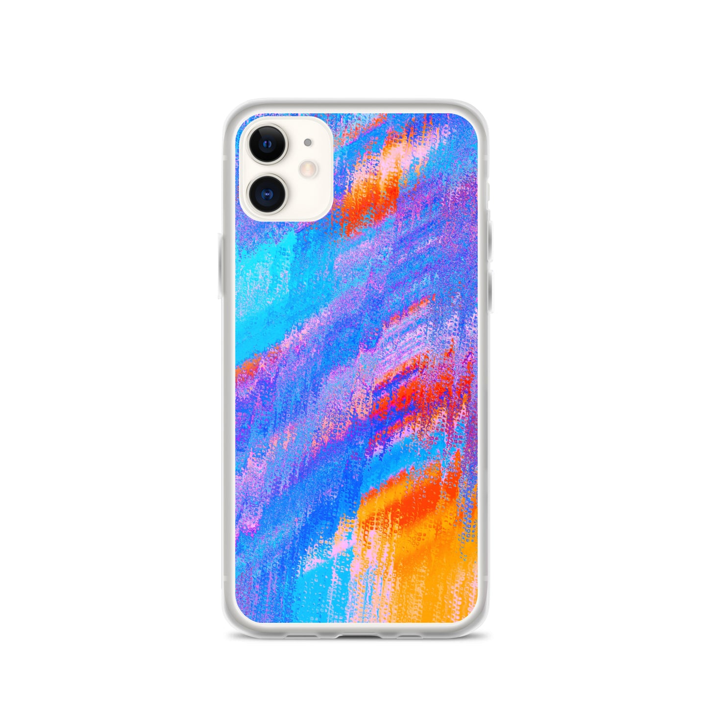 Abstract iPhone case mixed colour