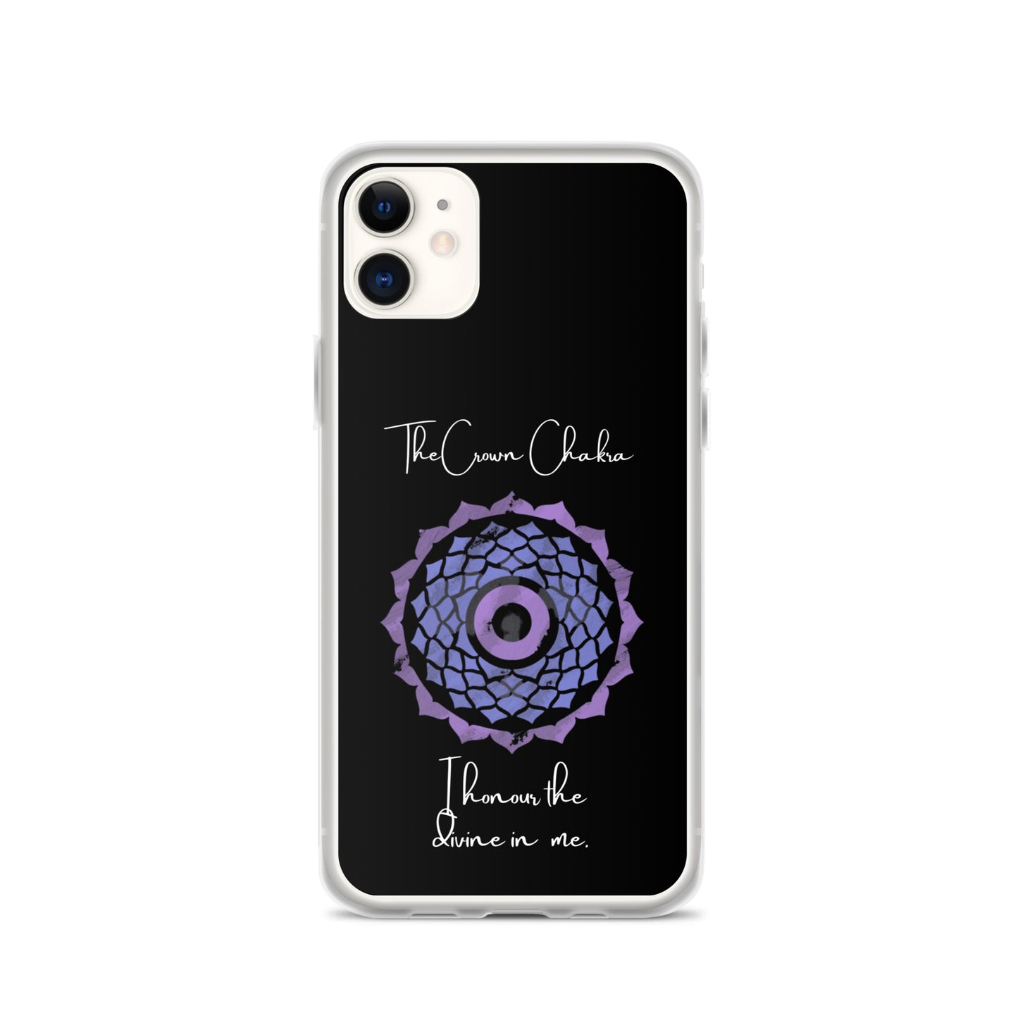 Crown Chakra iPhone case