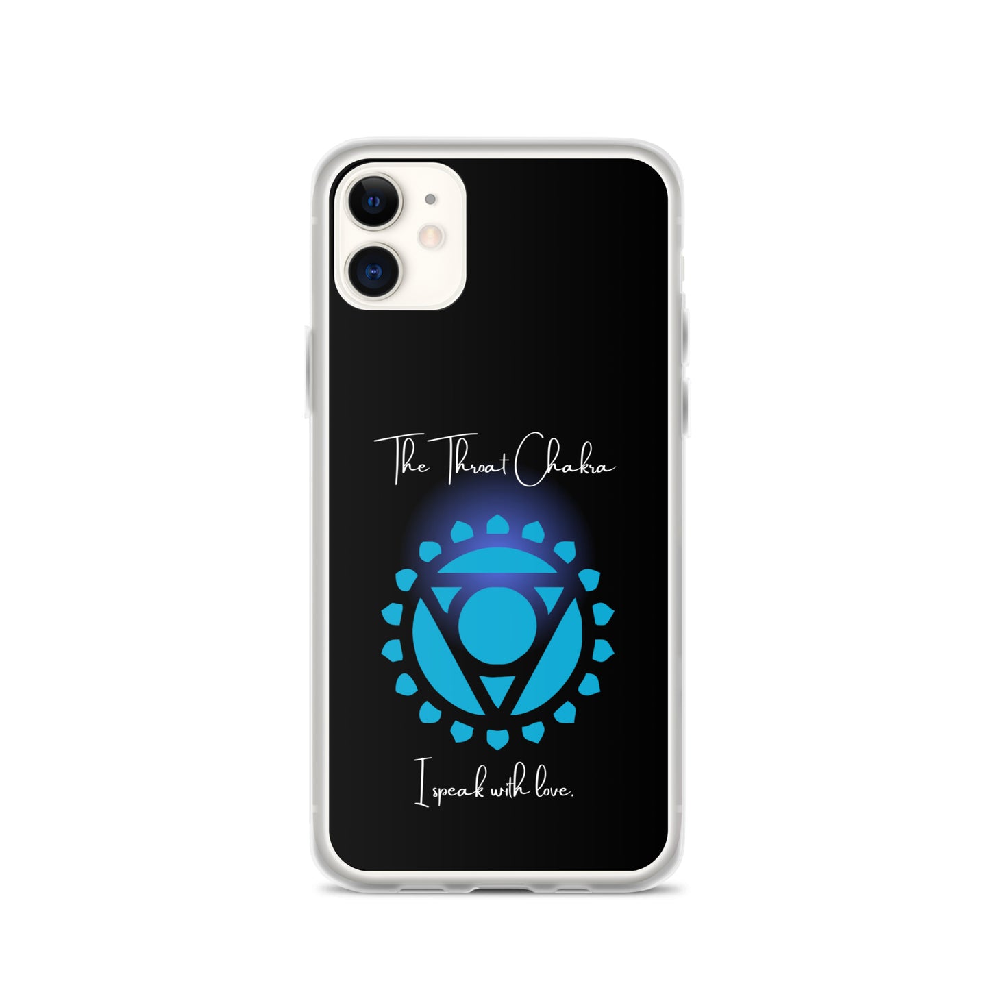 Throat Chakra iPhone case