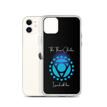 Throat Chakra iPhone case