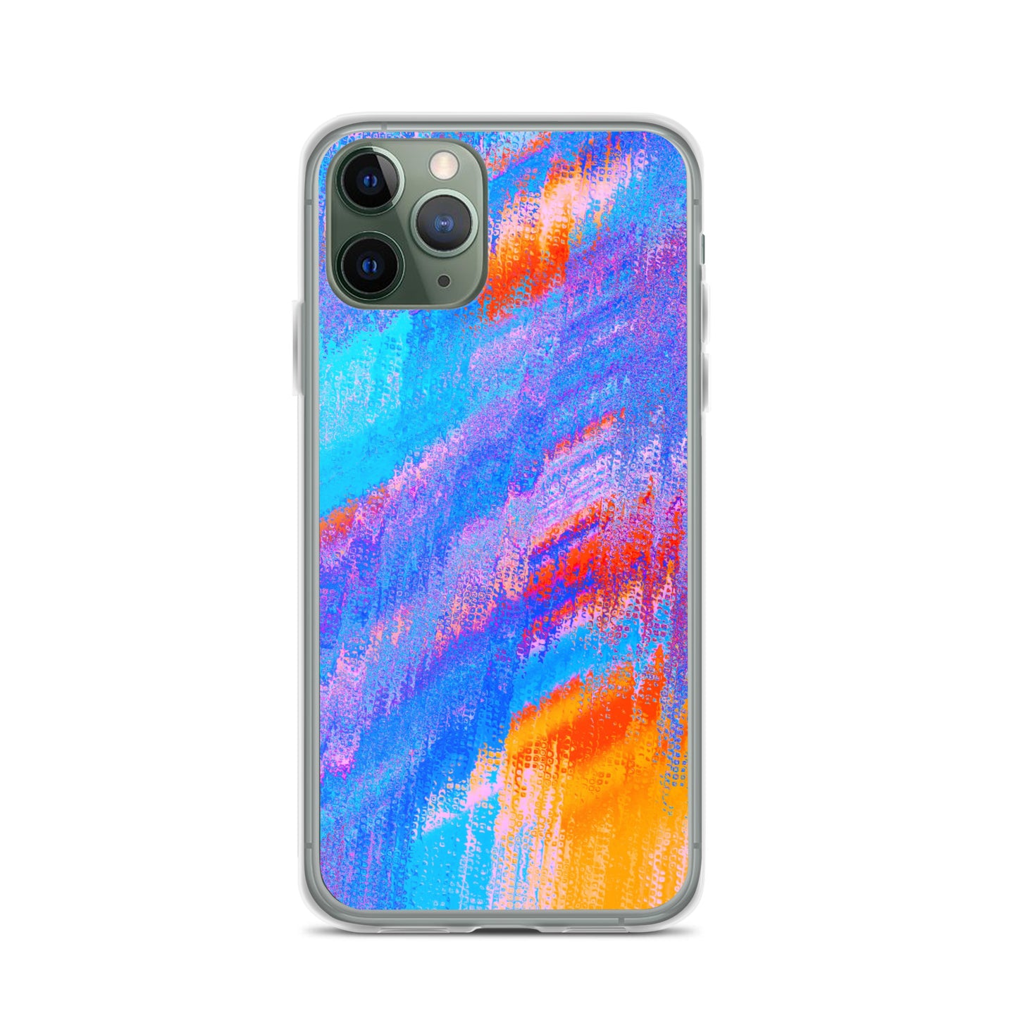 Abstract iPhone case mixed colour