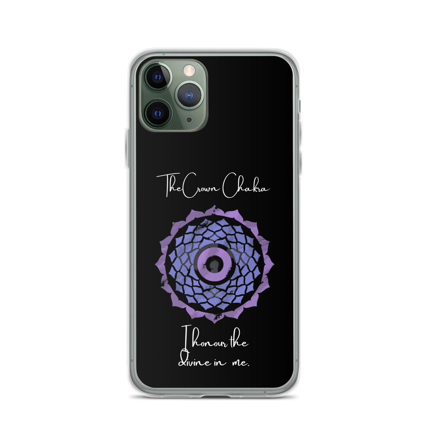 Crown Chakra iPhone case