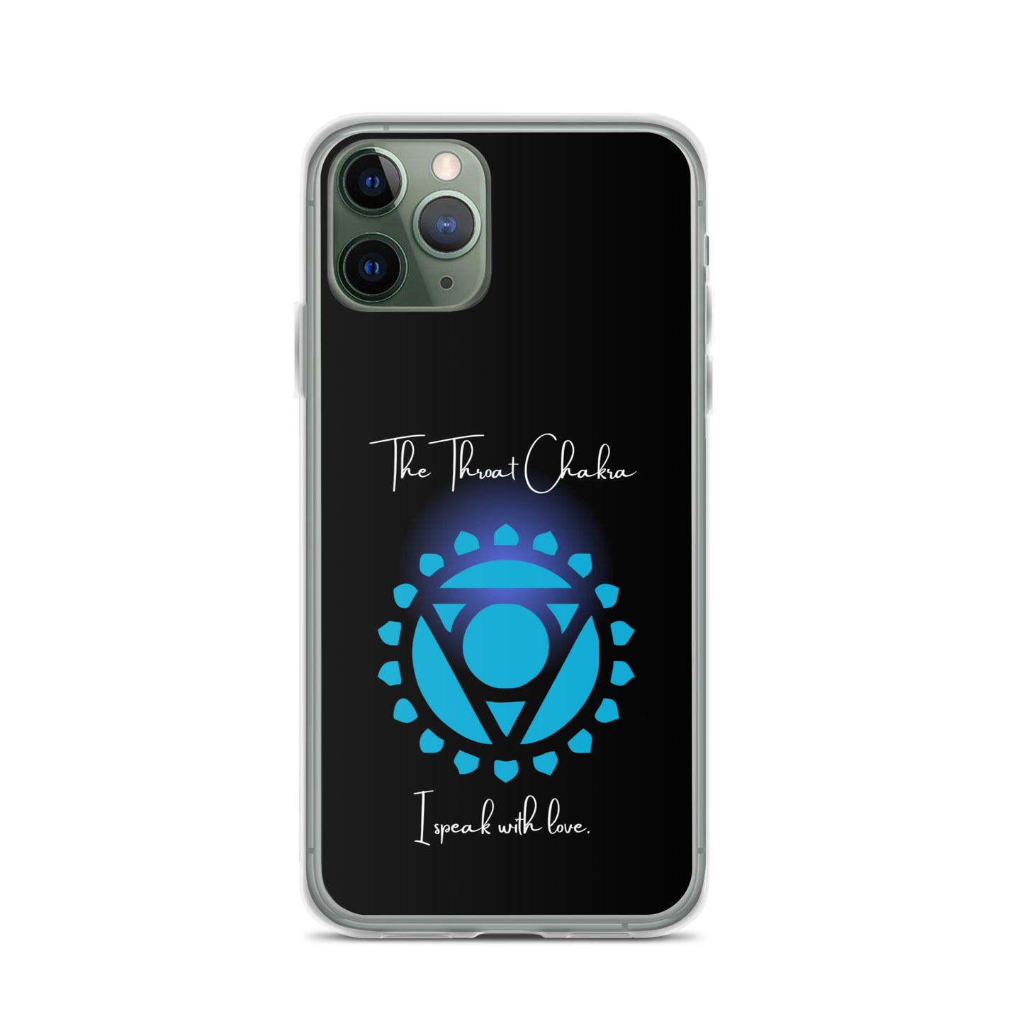 Throat Chakra iPhone case