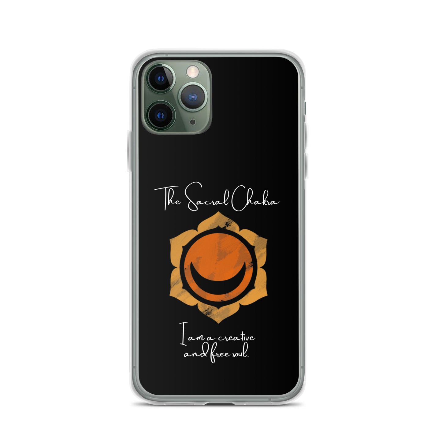 Sacral Chakra iPhone case