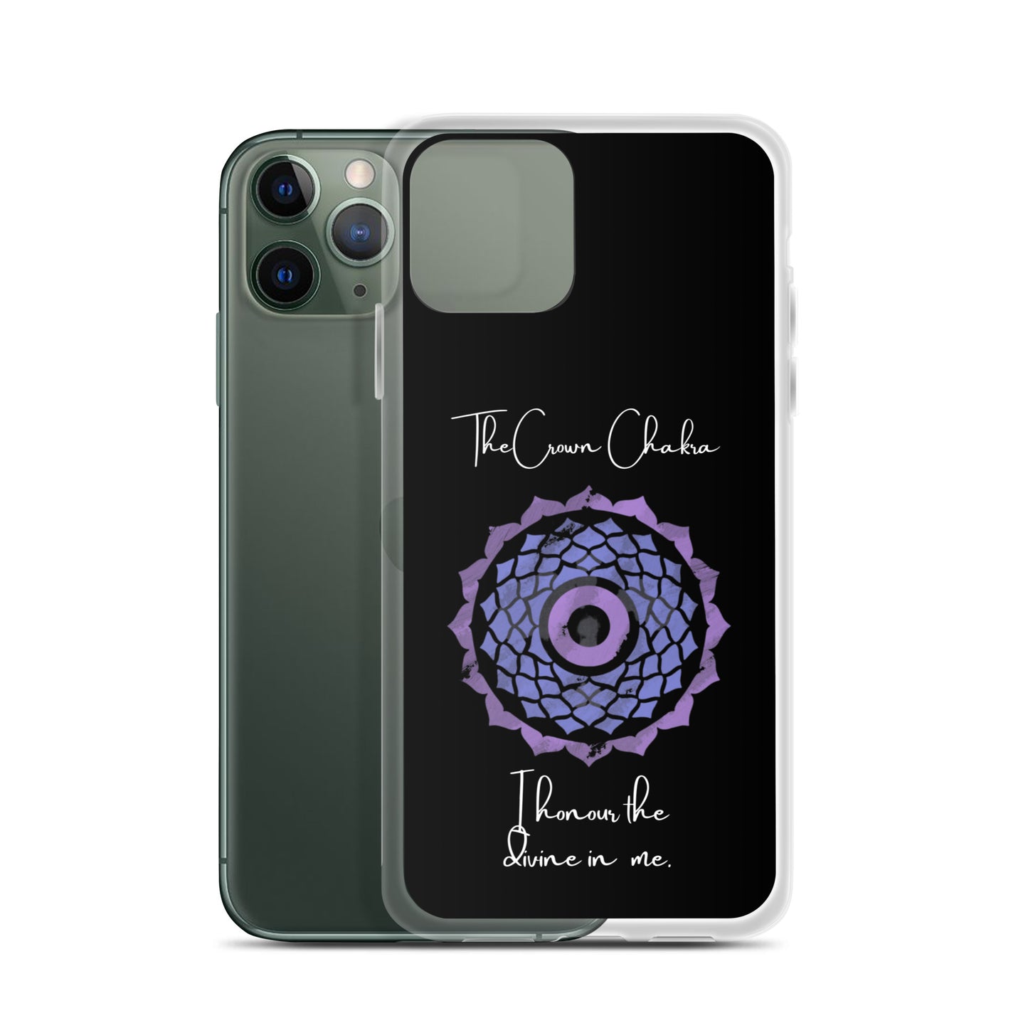 Crown Chakra iPhone case