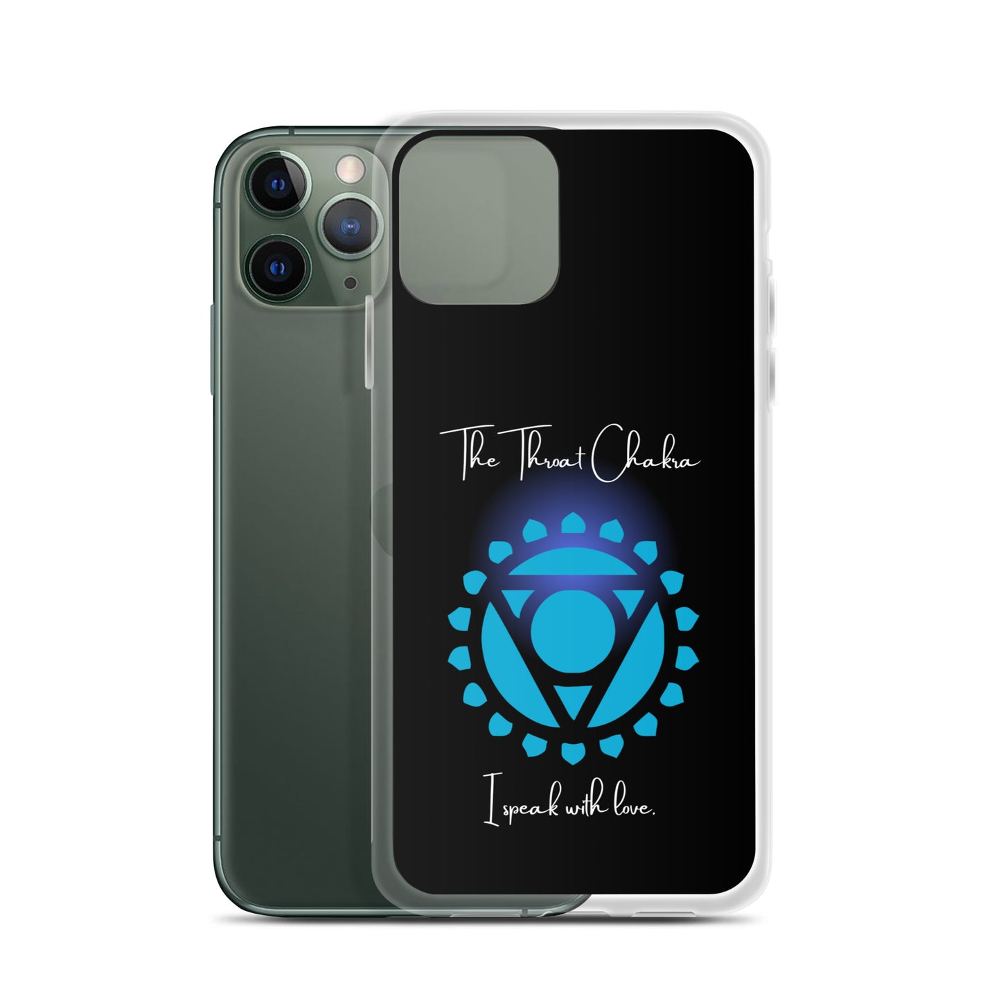 Throat Chakra iPhone case