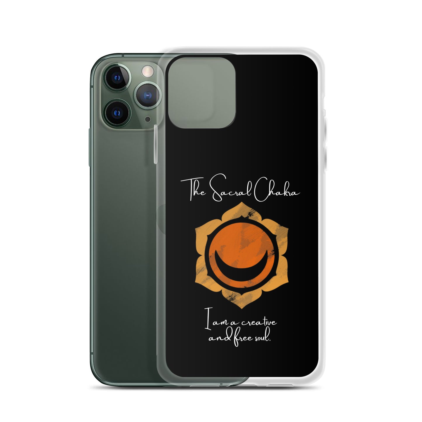 Sacral Chakra iPhone case