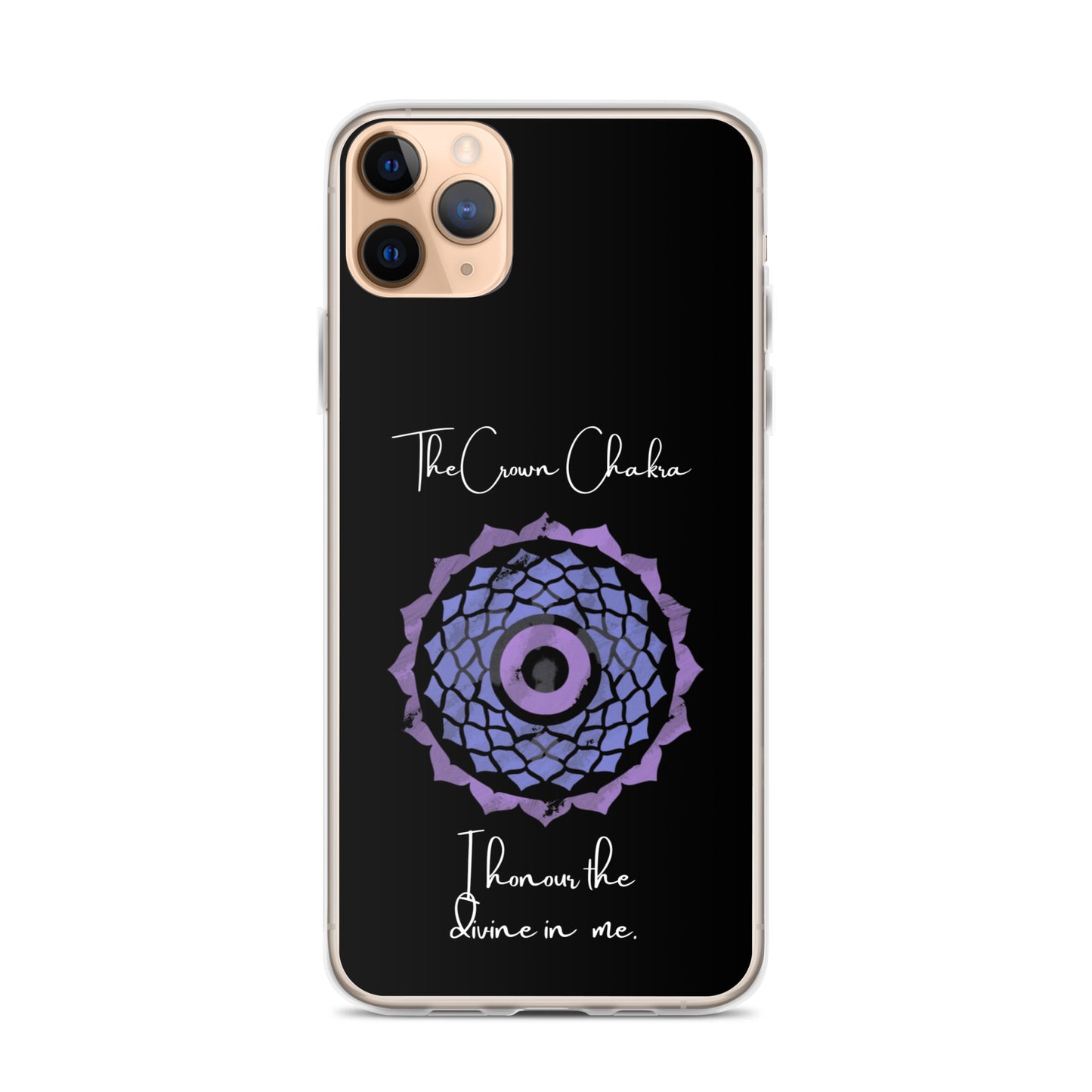 Crown Chakra iPhone case