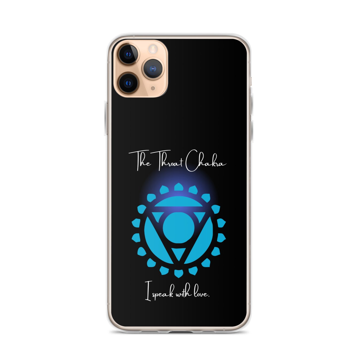 Throat Chakra iPhone case