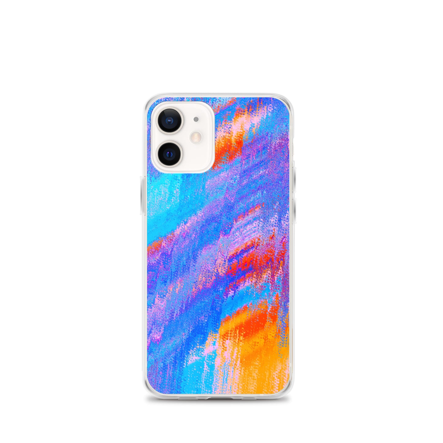 Abstract iPhone case mixed colour