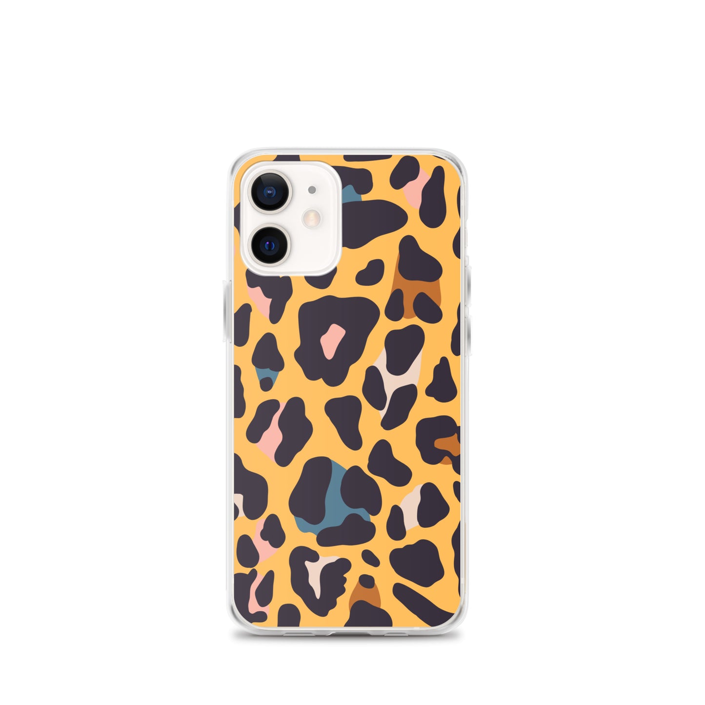 Abstract iPhone case leopard skin print