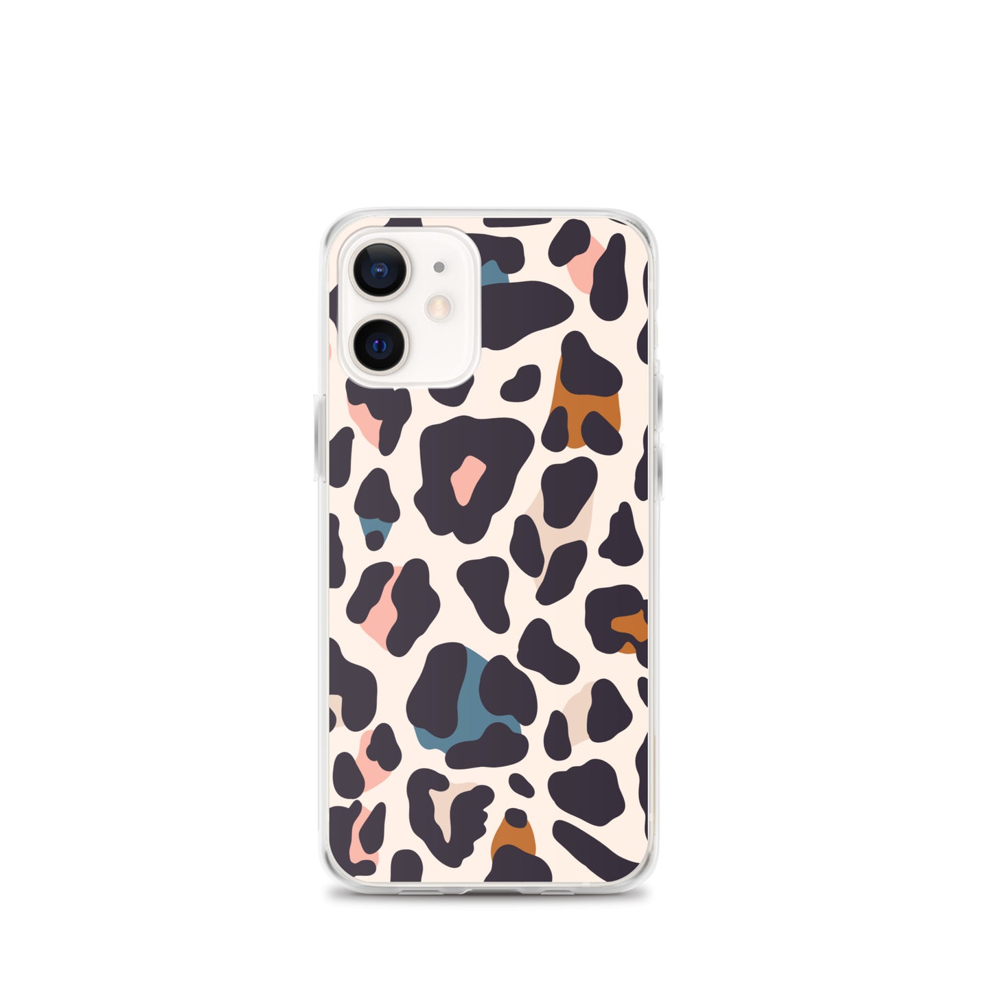 Abstract iPhone case leopard print design