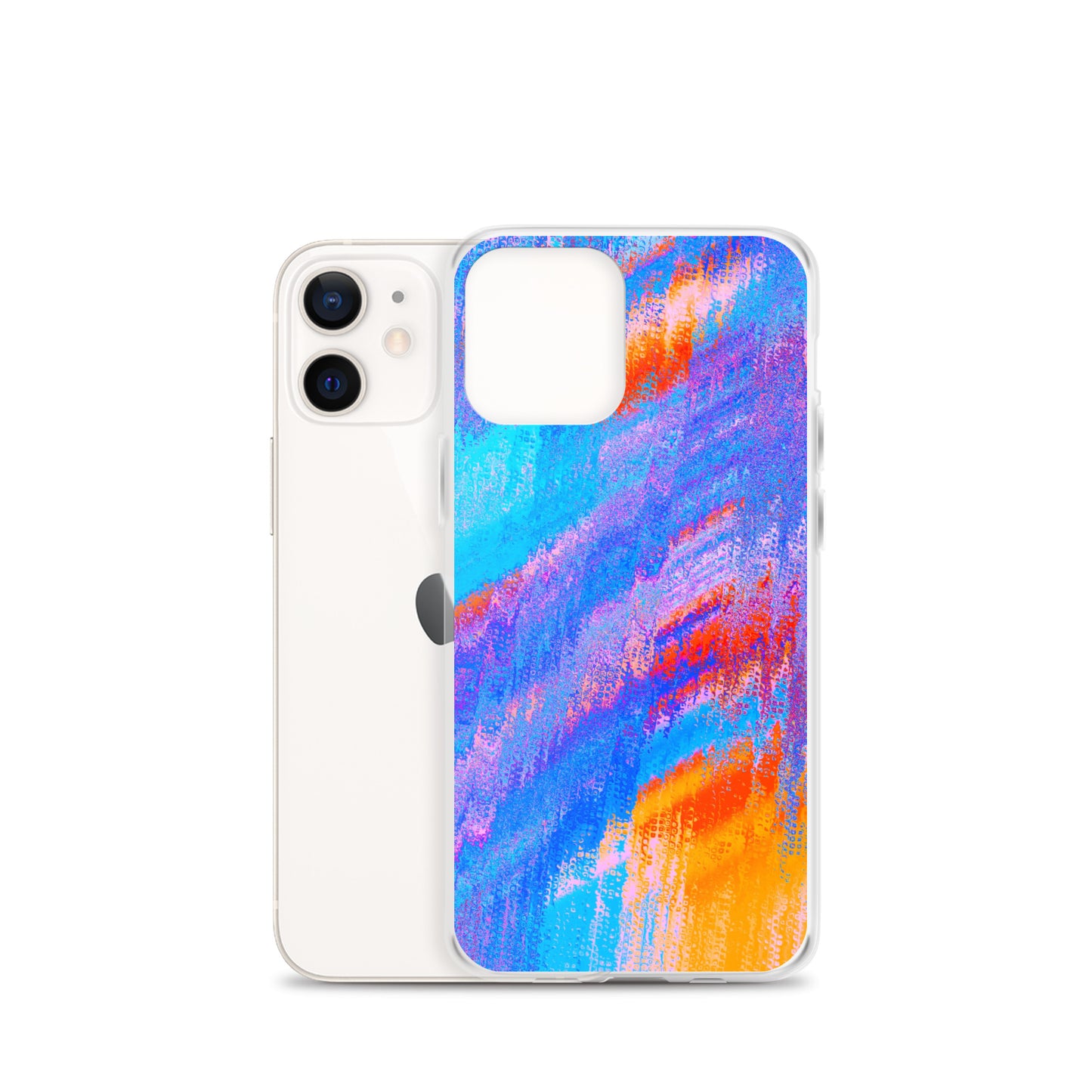 Abstract iPhone case mixed colour