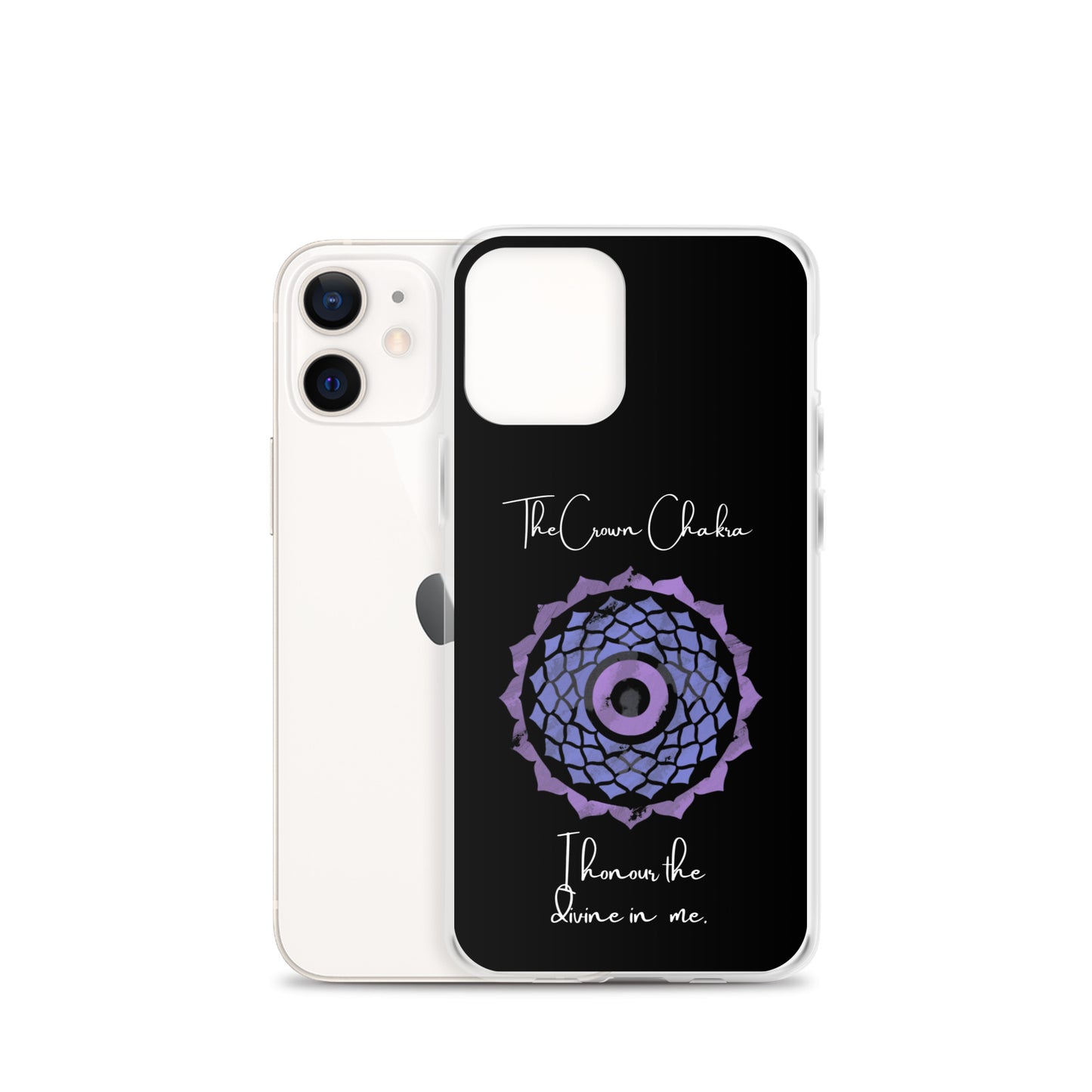 Crown Chakra iPhone case