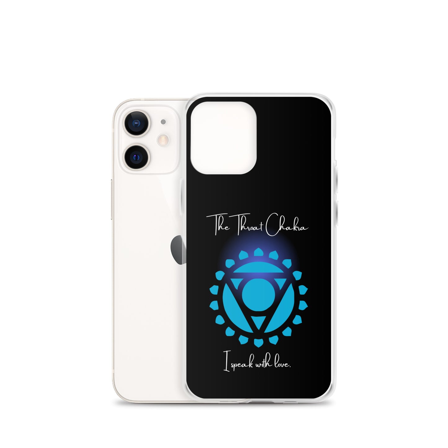 Throat Chakra iPhone case