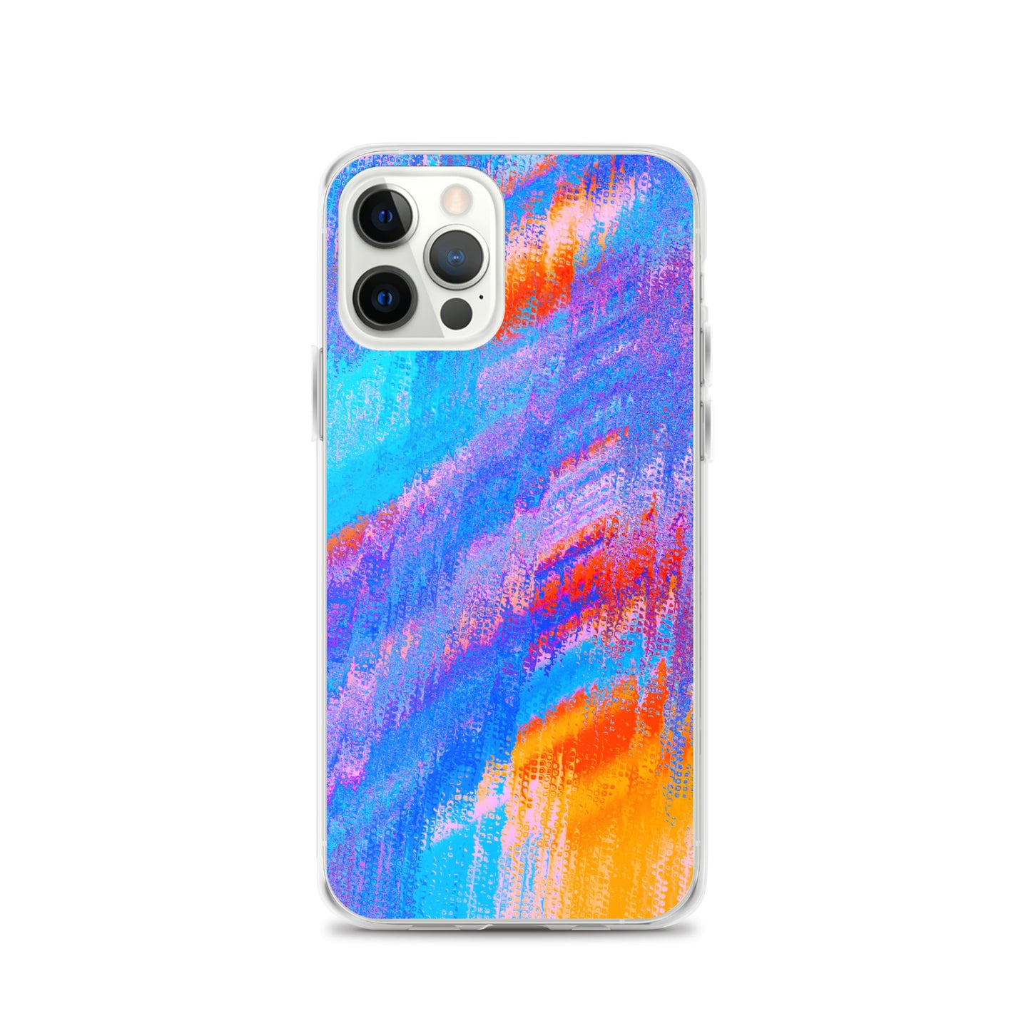 Abstract iPhone case mixed colour