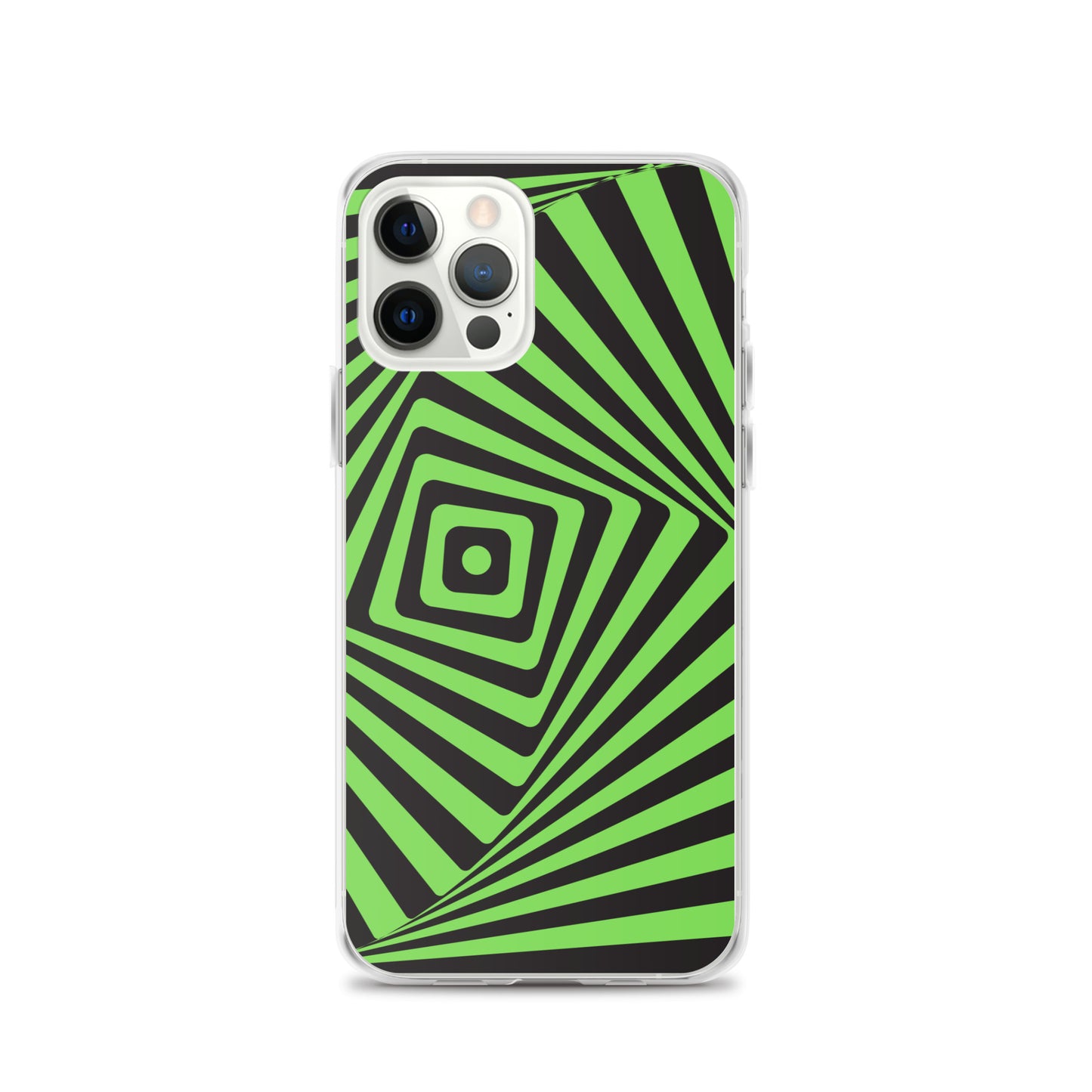 Abstract iPhone case green maze