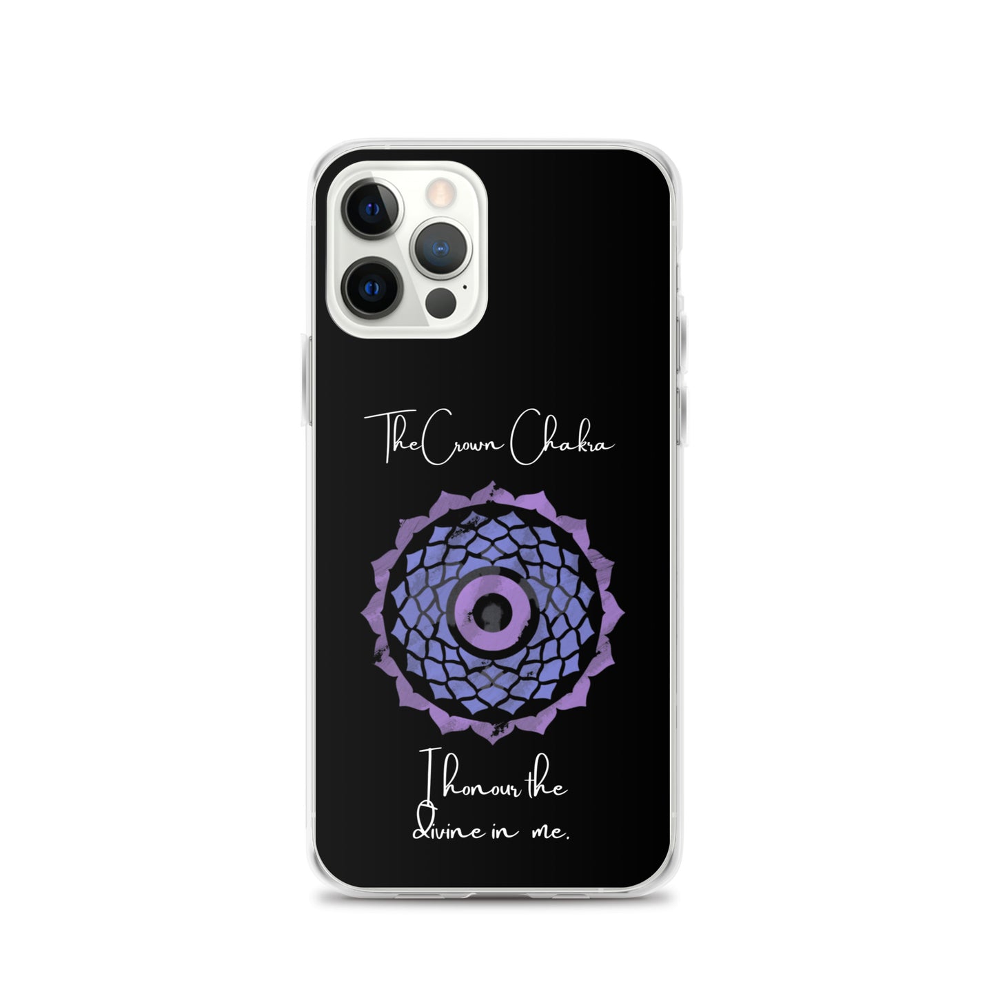 Crown Chakra iPhone case