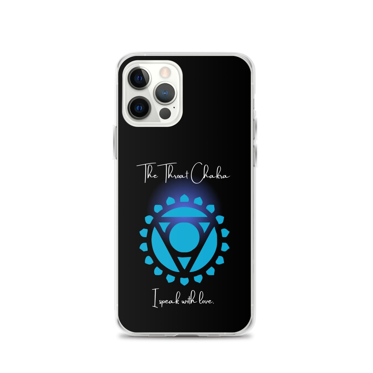 Throat Chakra iPhone case