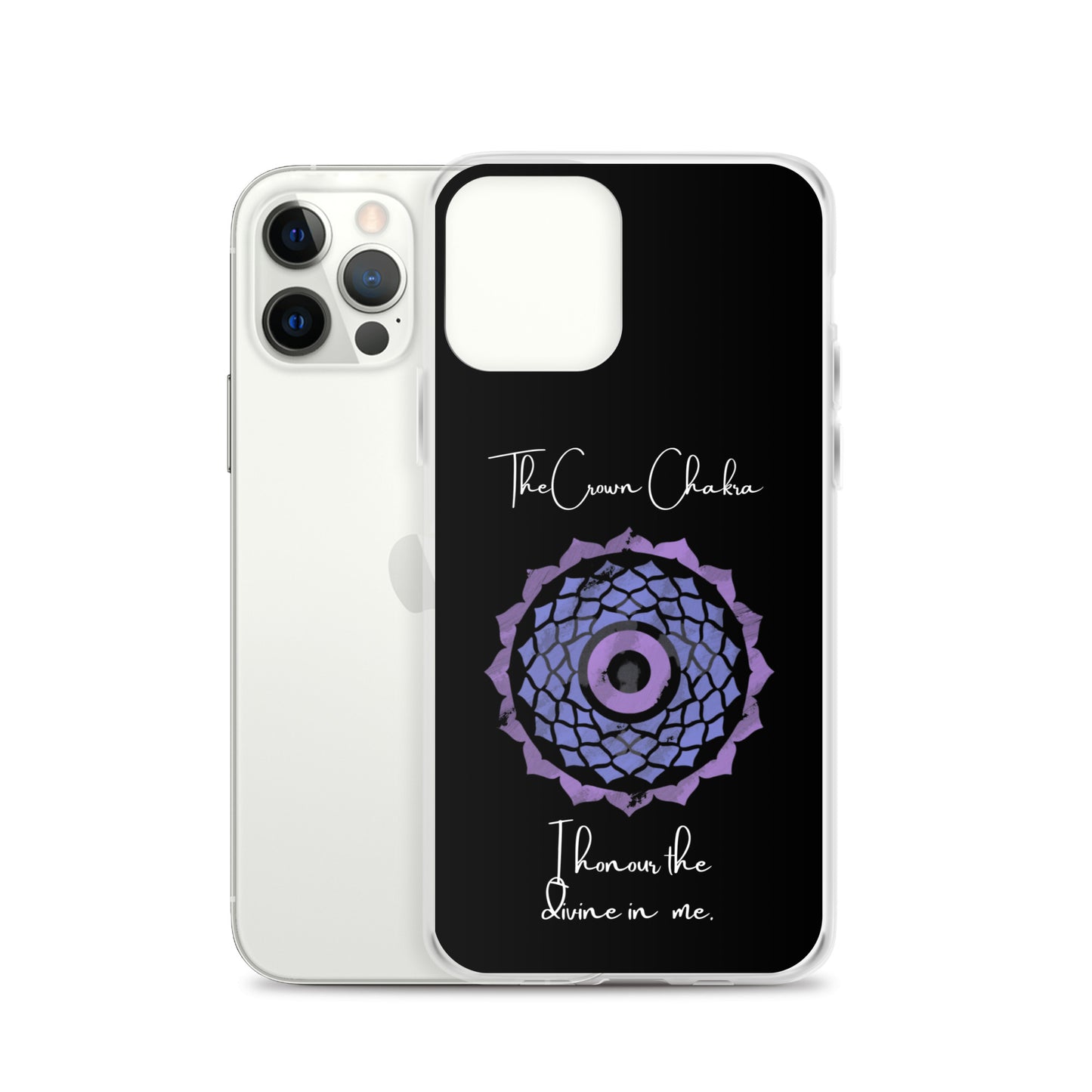 Crown Chakra iPhone case