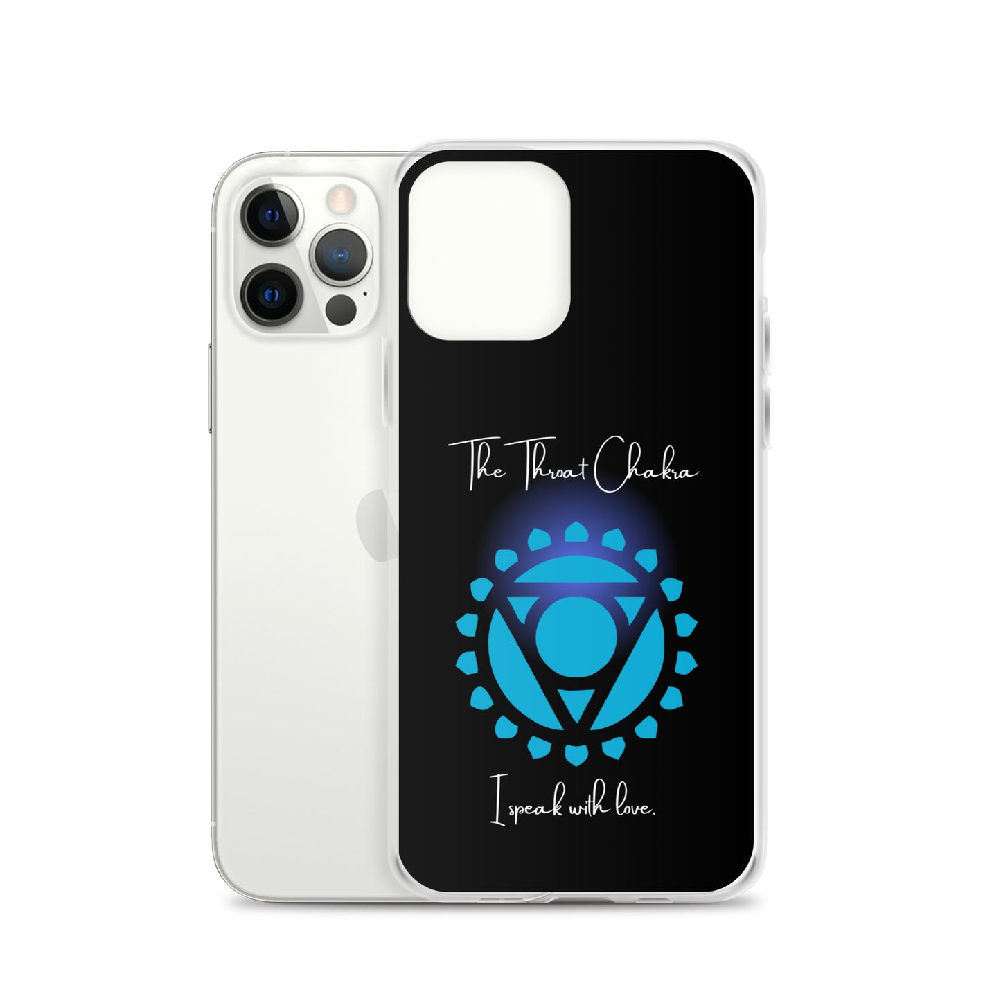 Throat Chakra iPhone case