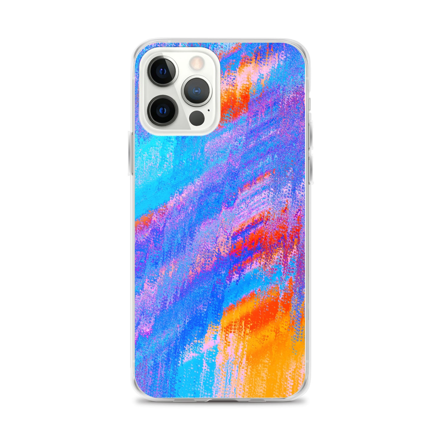 Abstract iPhone case mixed colour