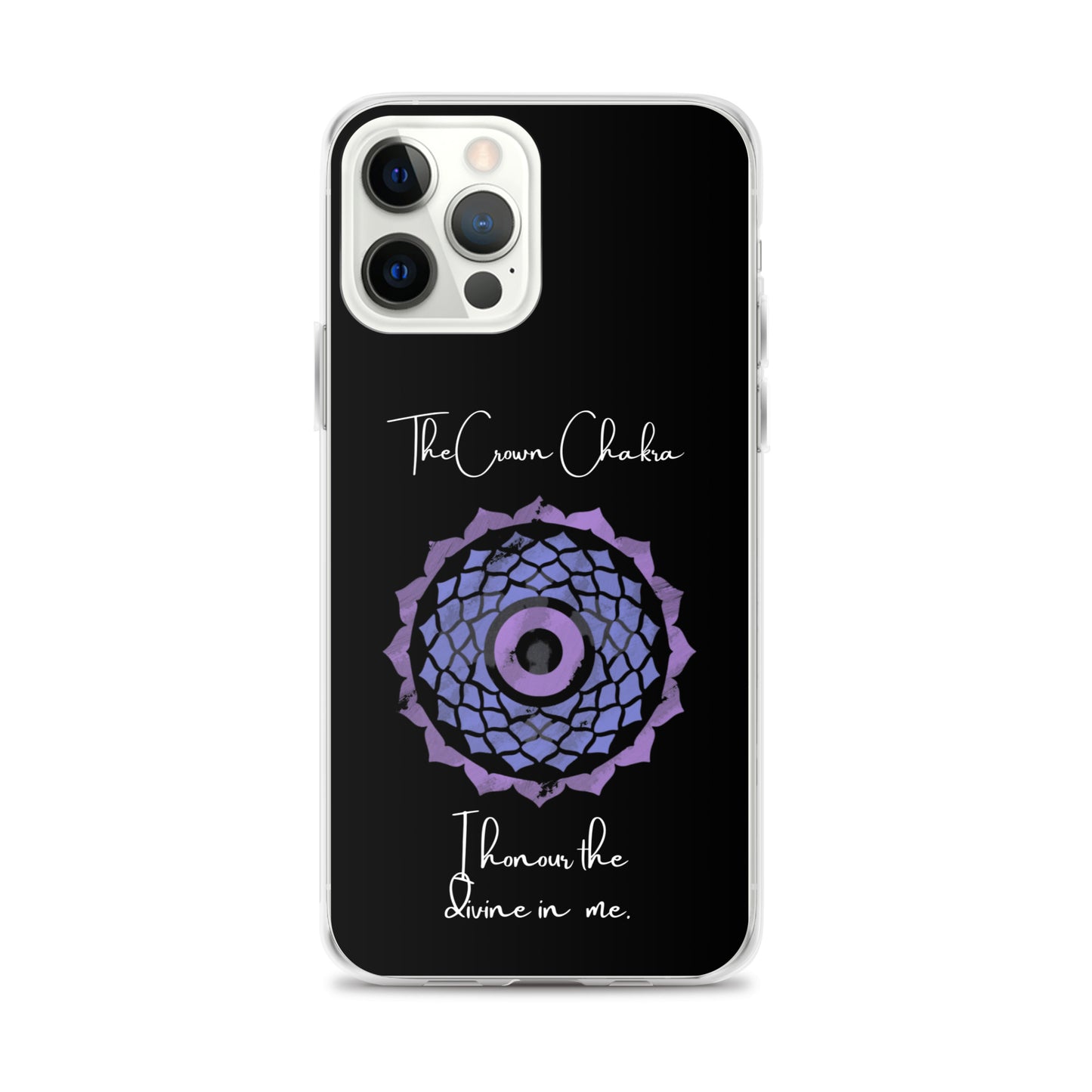 Crown Chakra iPhone case