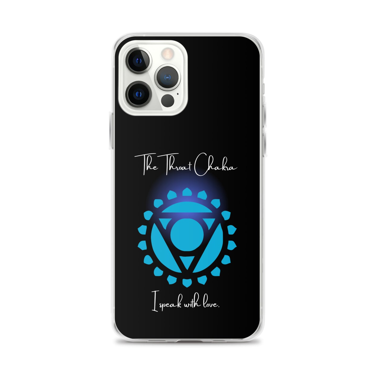 Throat Chakra iPhone case