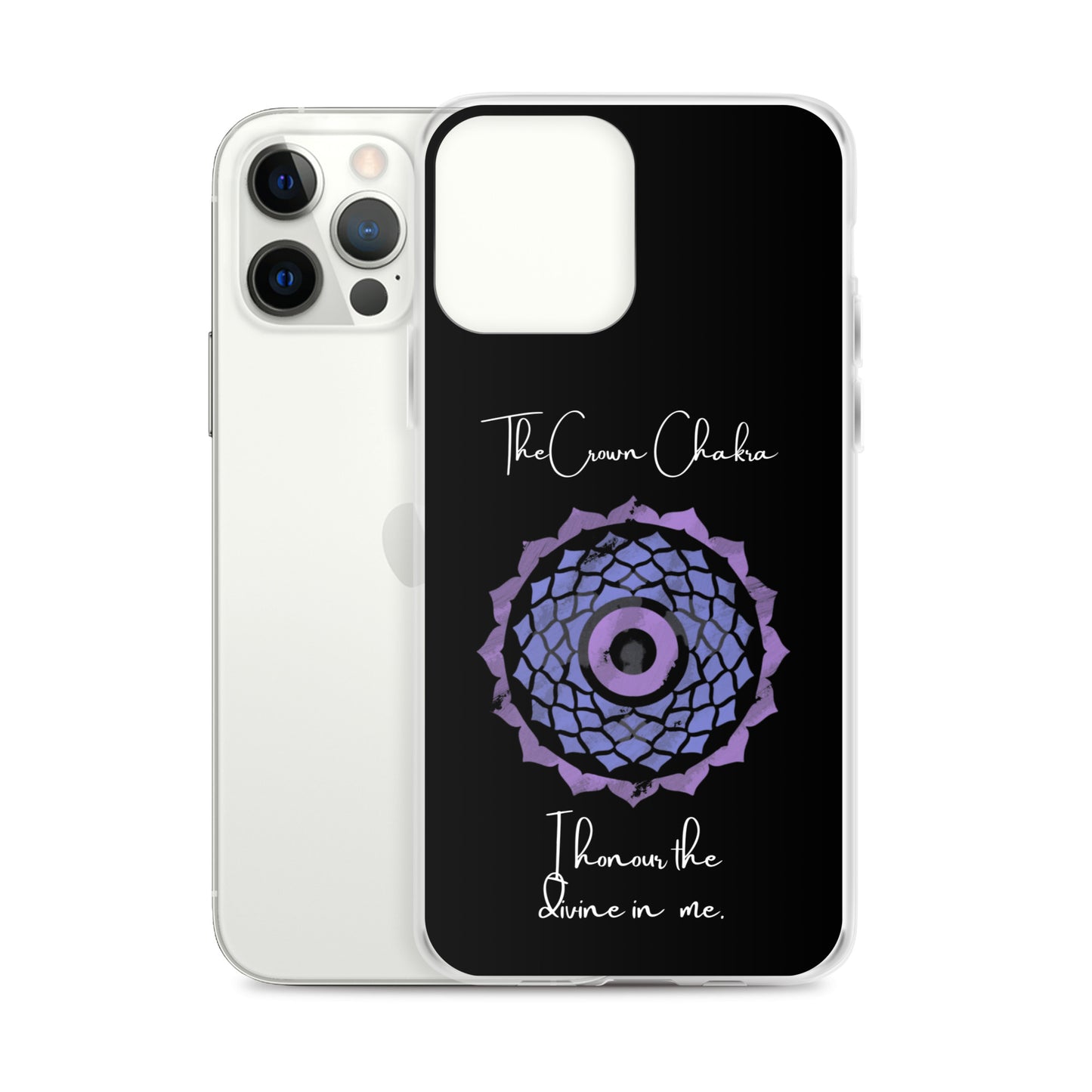 Crown Chakra iPhone case