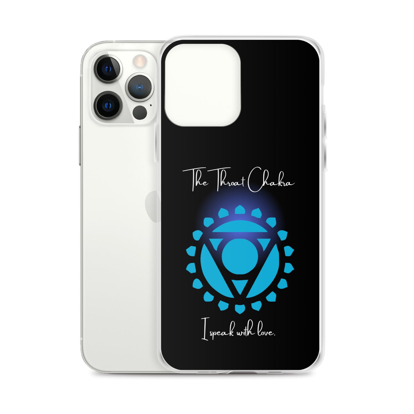 Throat Chakra iPhone case