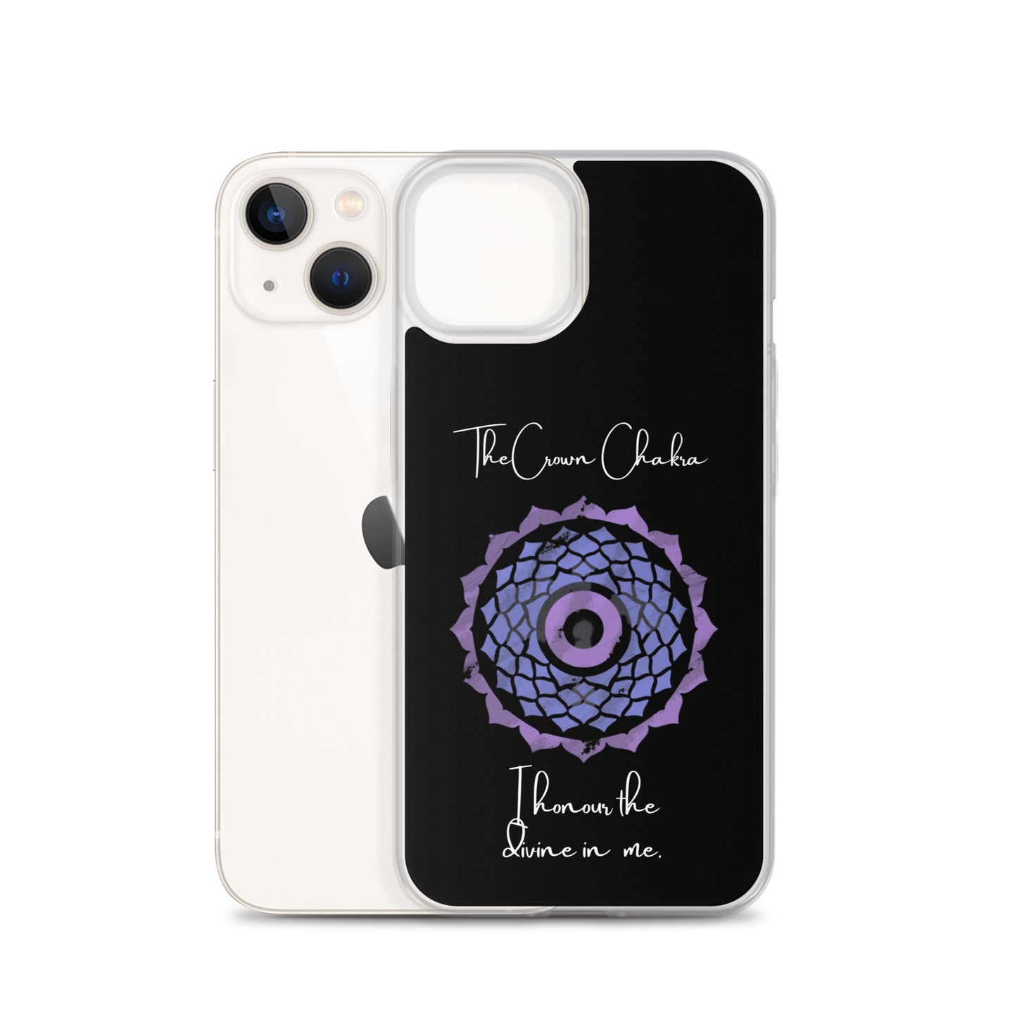 Crown Chakra iPhone case