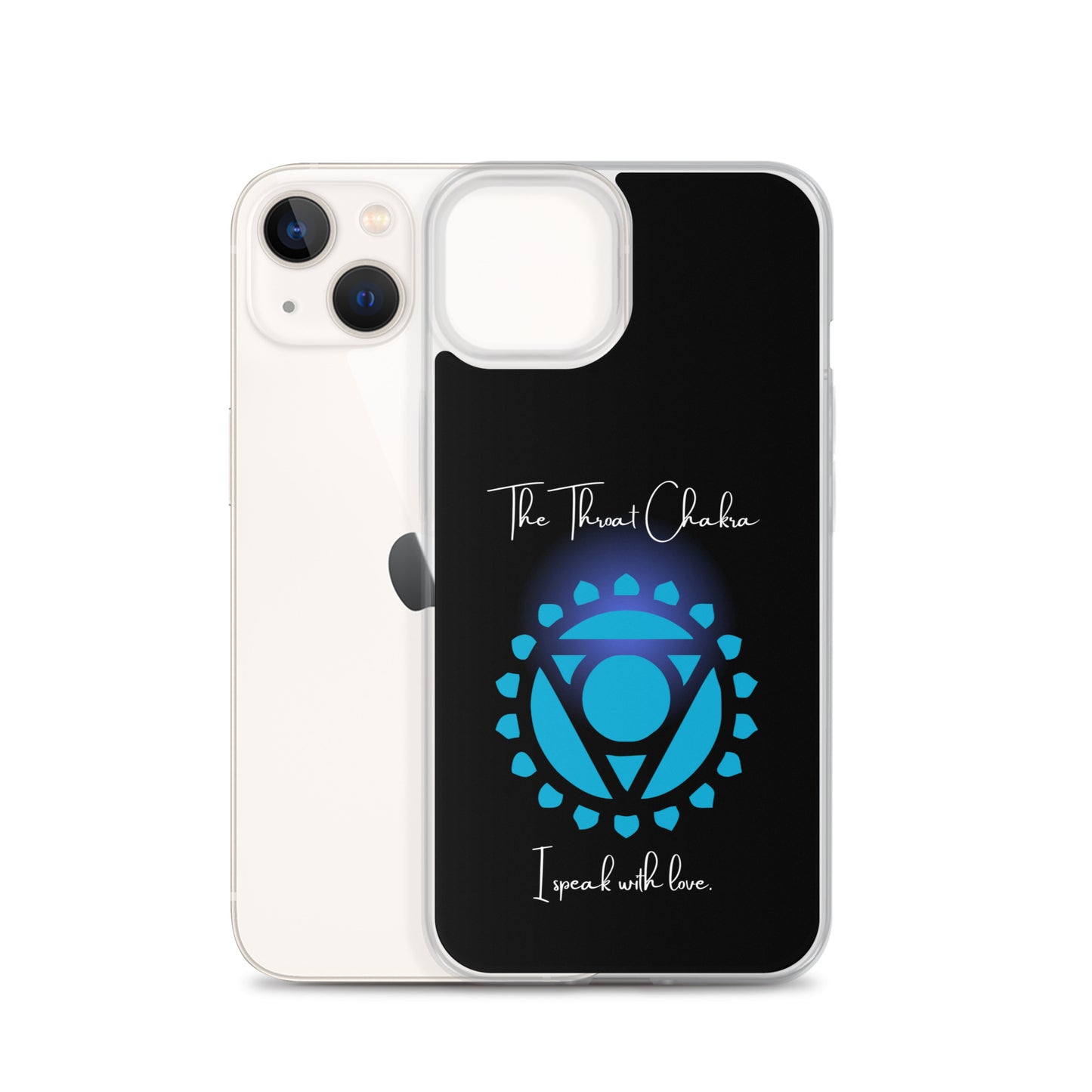 Throat Chakra iPhone case