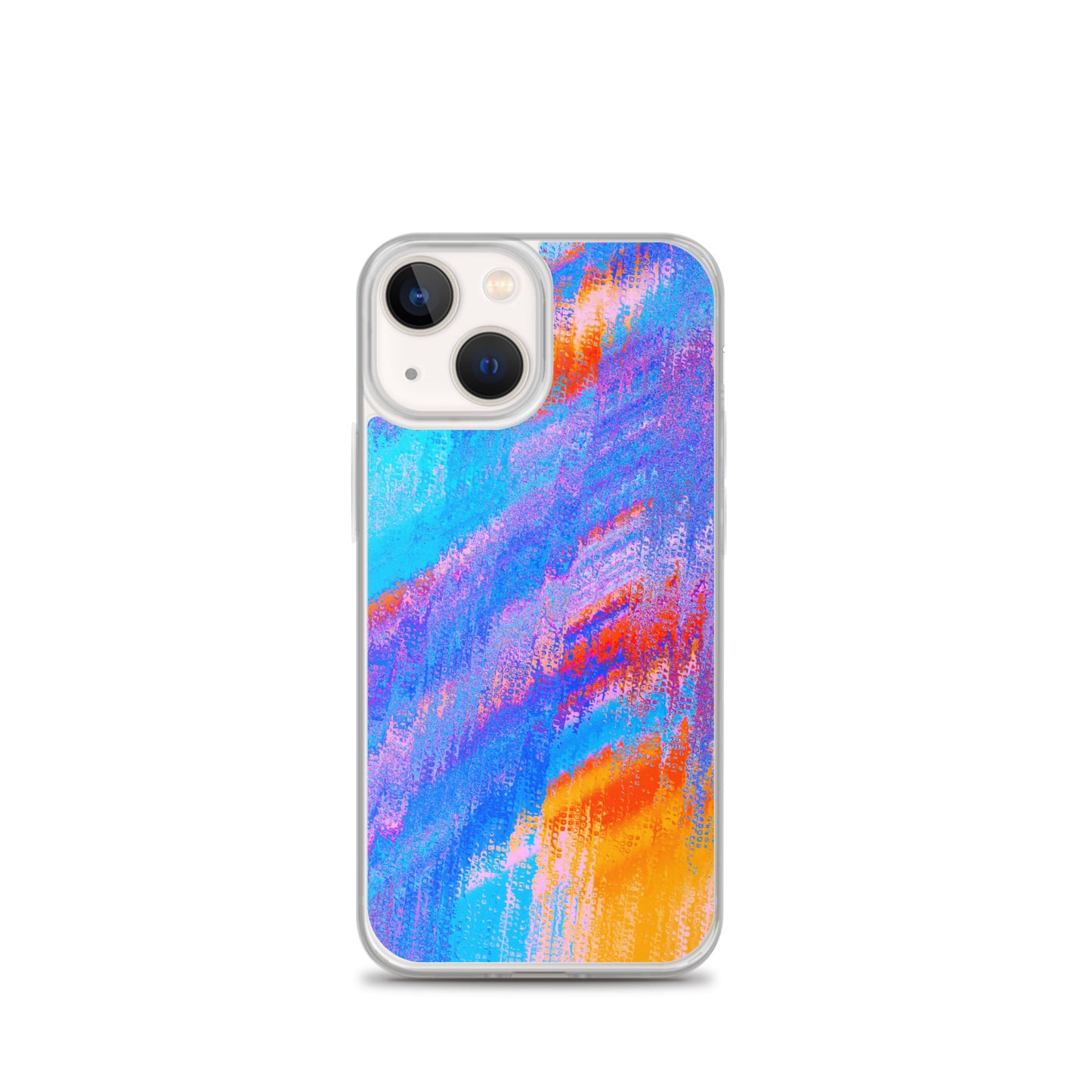 Abstract iPhone case mixed colour