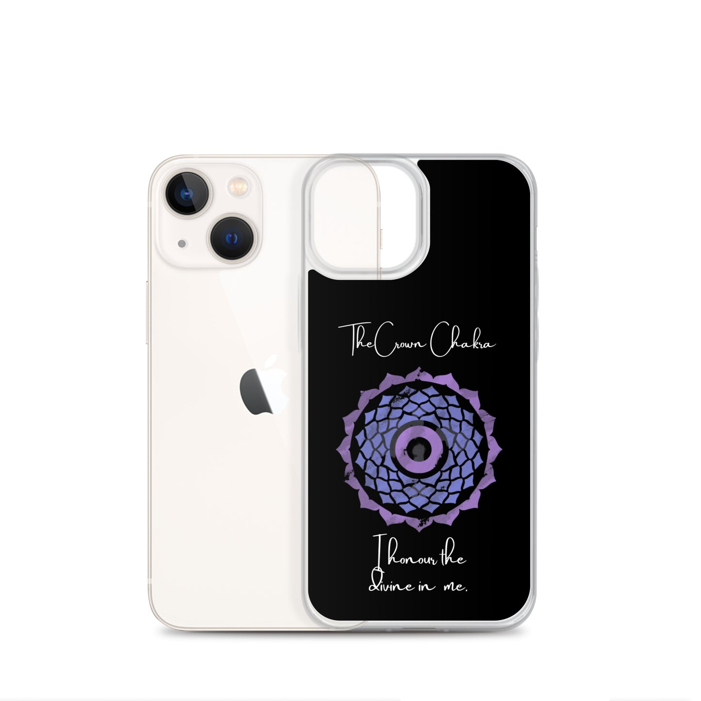 Crown Chakra iPhone case