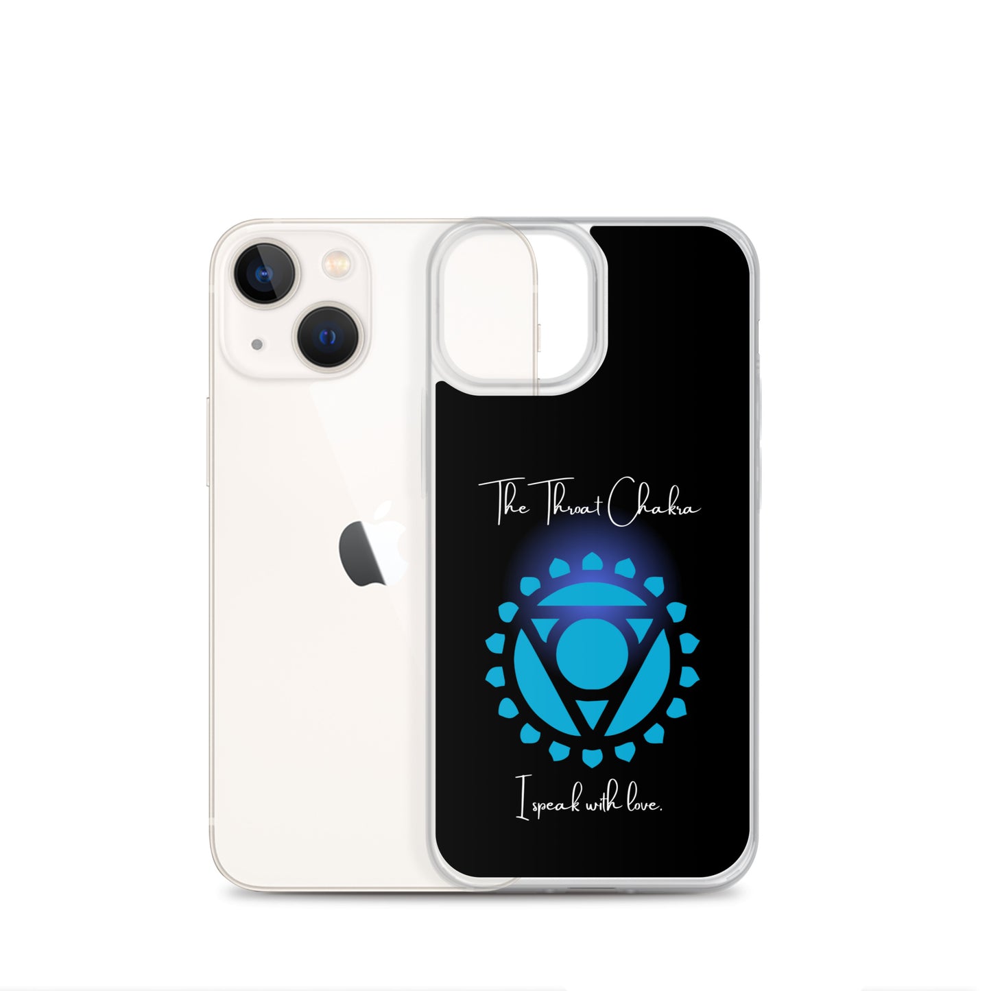 Throat Chakra iPhone case