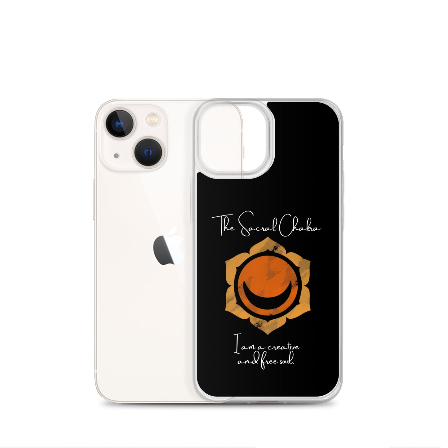 Sacral Chakra iPhone case