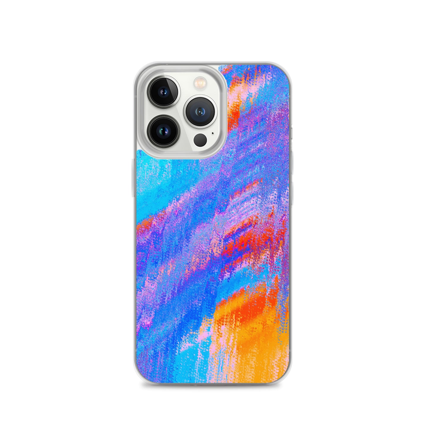 Abstract iPhone case mixed colour