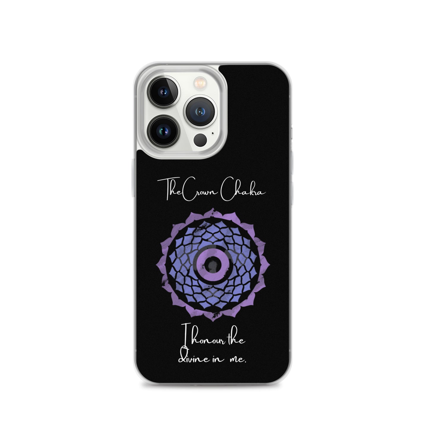 Crown Chakra iPhone case