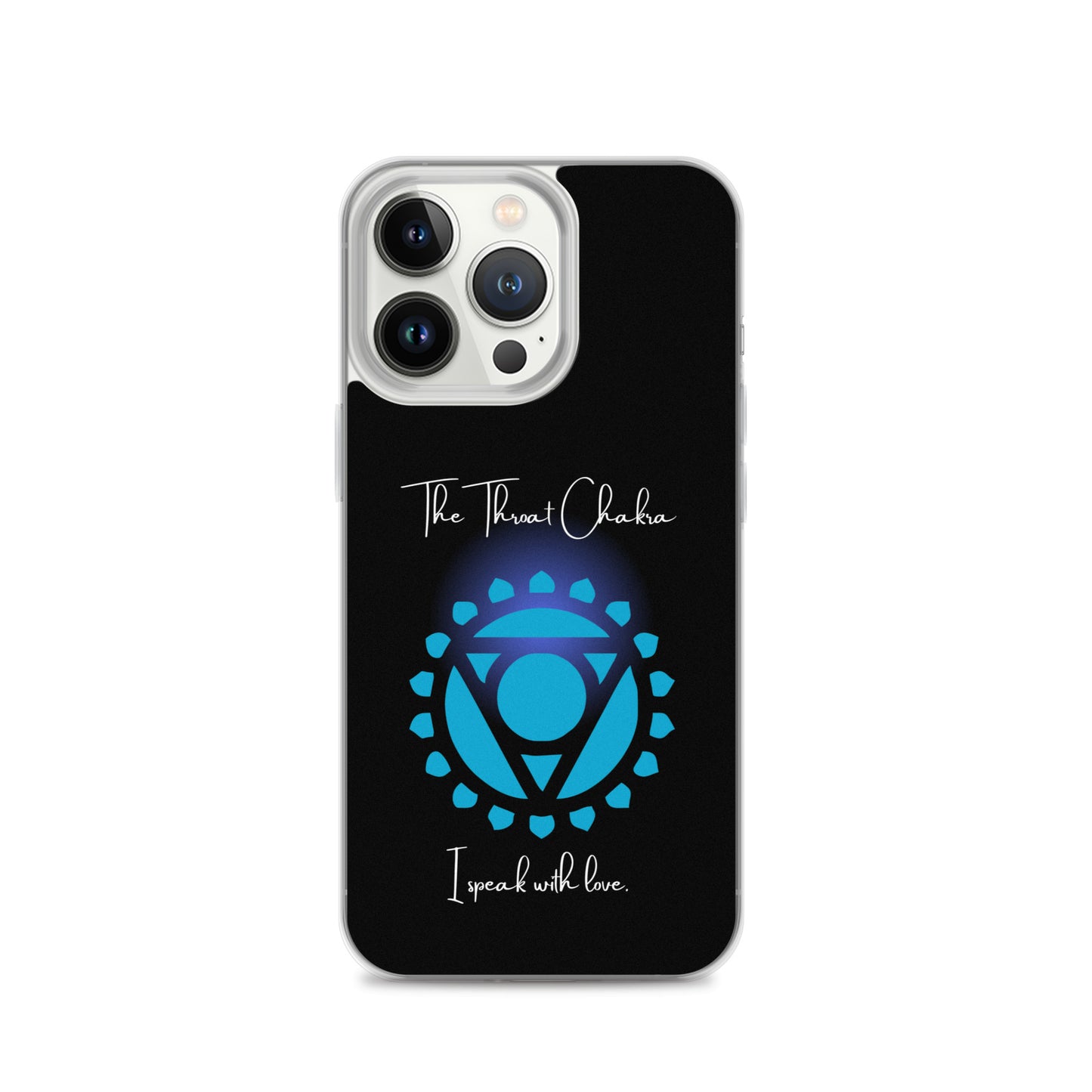 Throat Chakra iPhone case