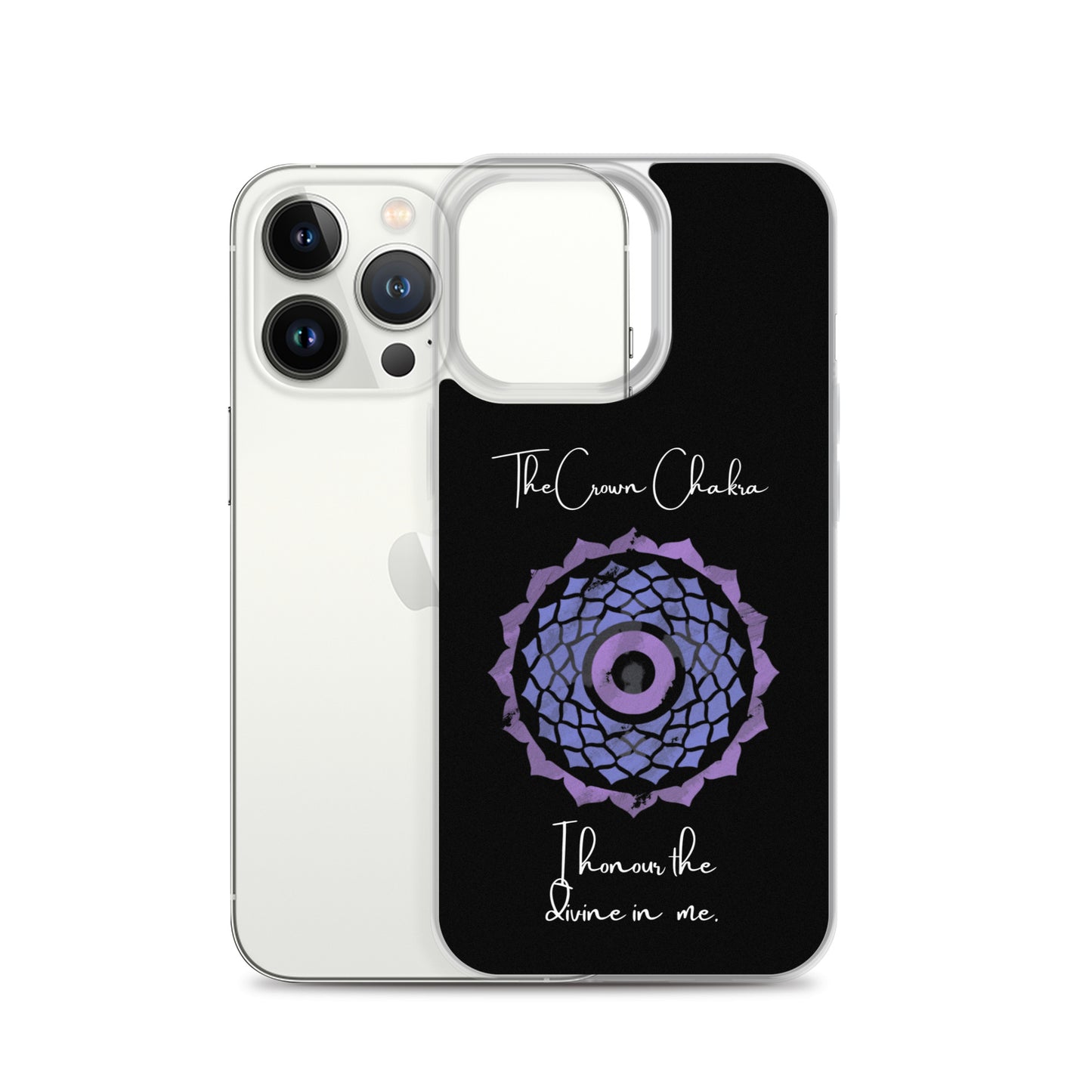 Crown Chakra iPhone case