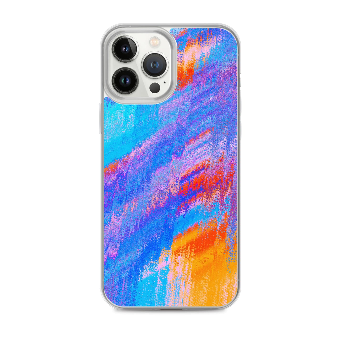 Abstract iPhone case mixed colour