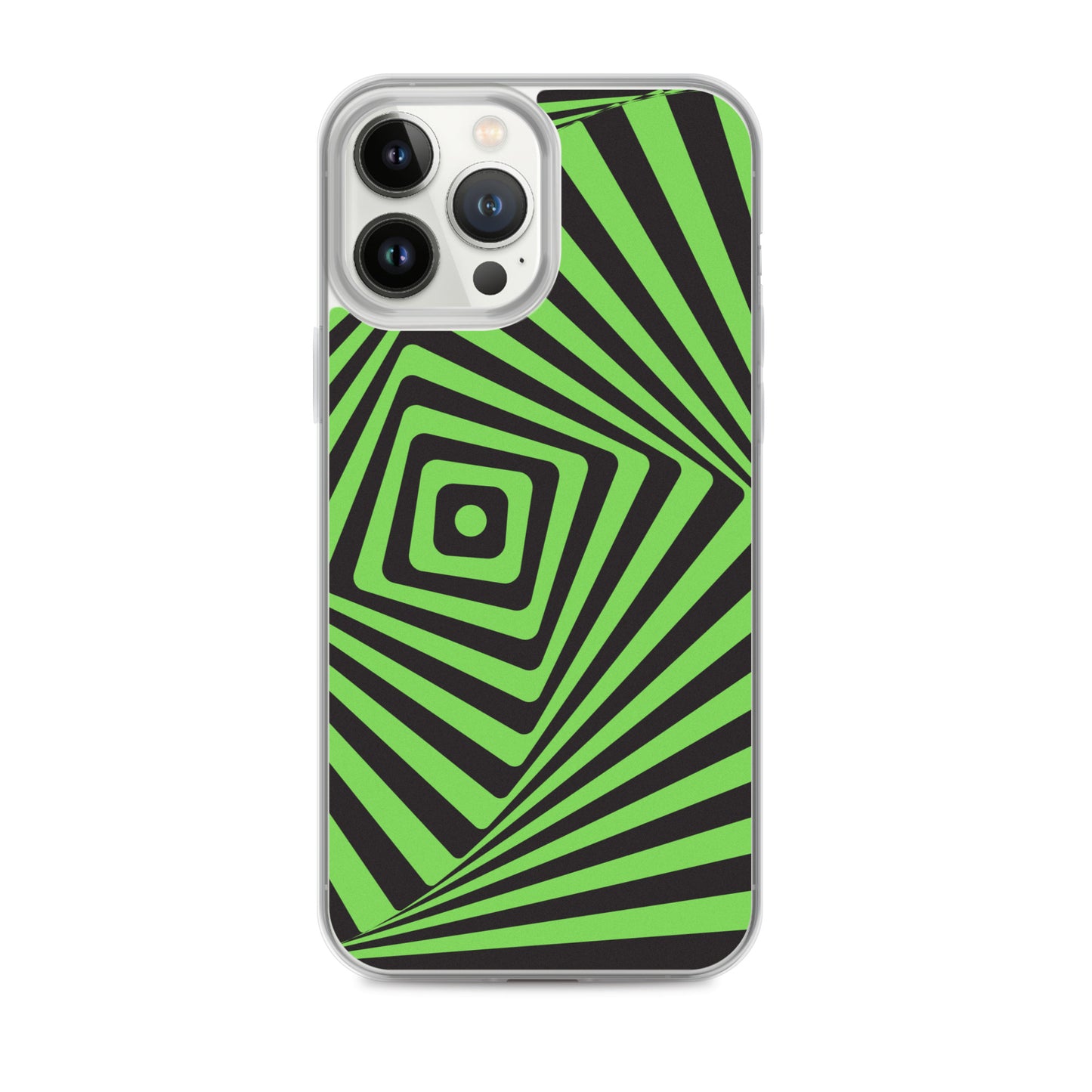 Abstract iPhone case green maze