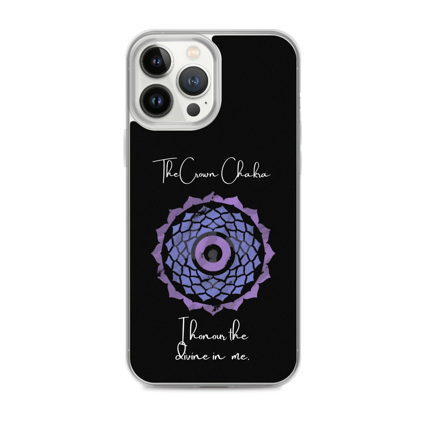 Crown Chakra iPhone case