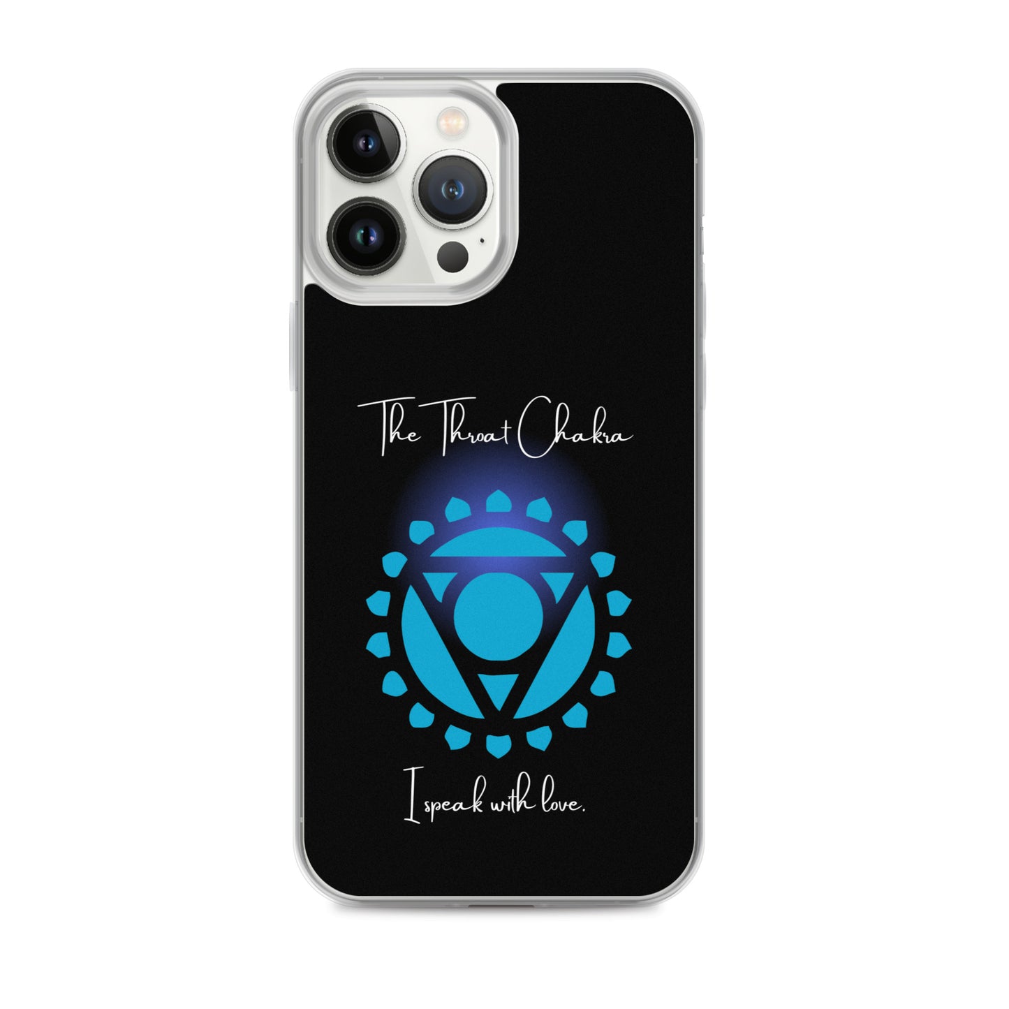 Throat Chakra iPhone case