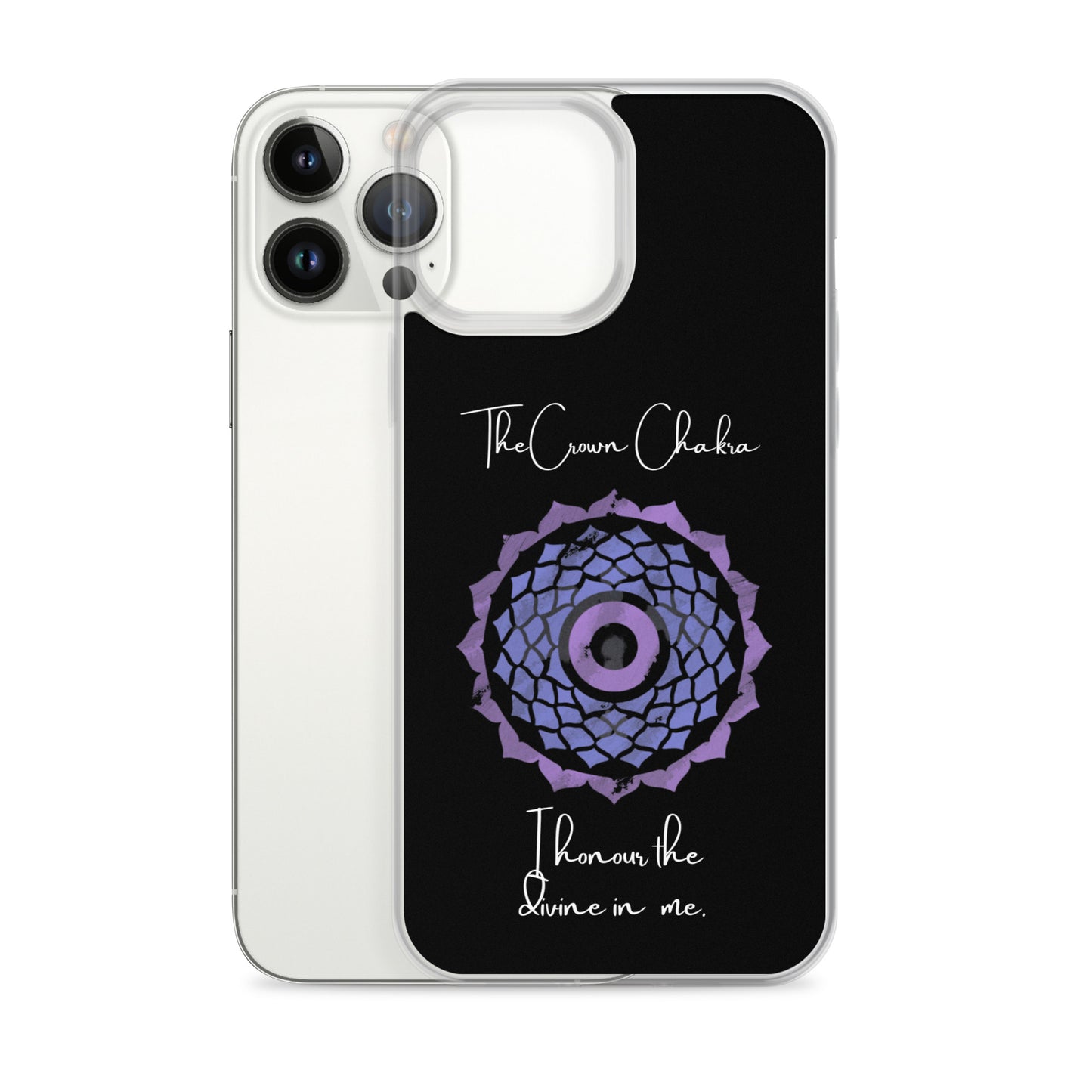 Crown Chakra iPhone case