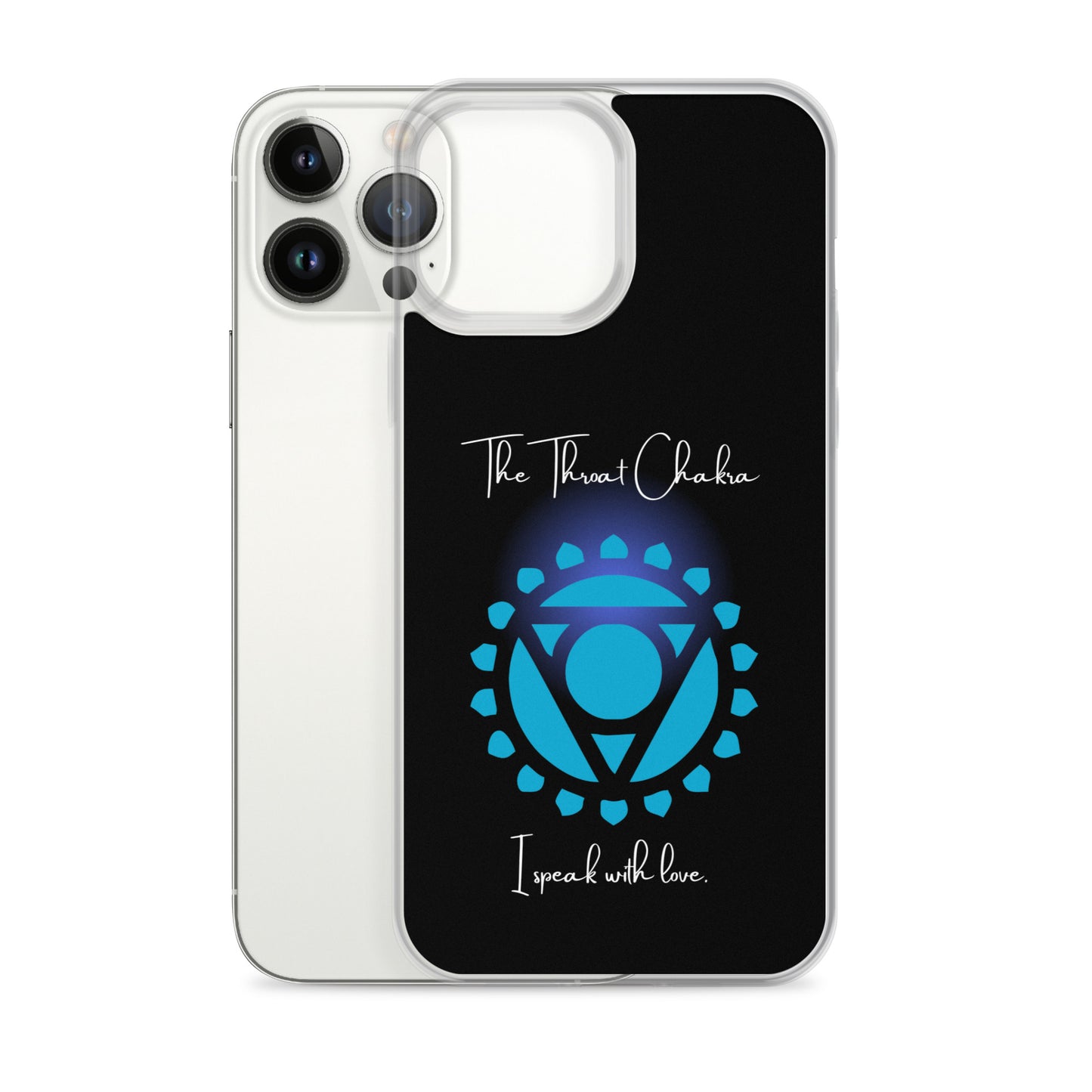 Throat Chakra iPhone case