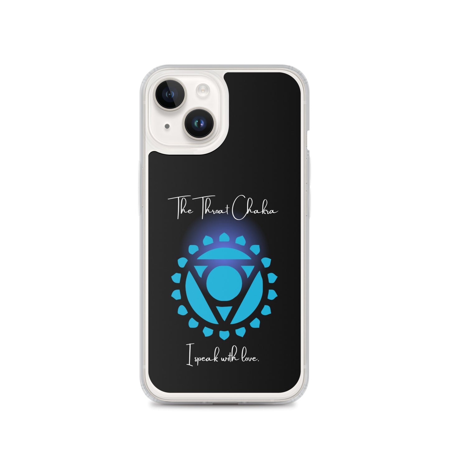 Throat Chakra iPhone case