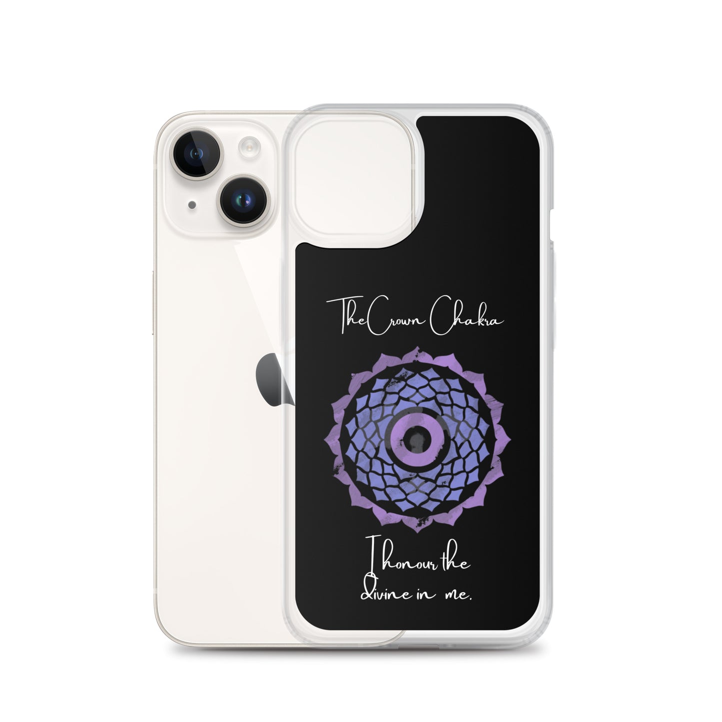 Crown Chakra iPhone case