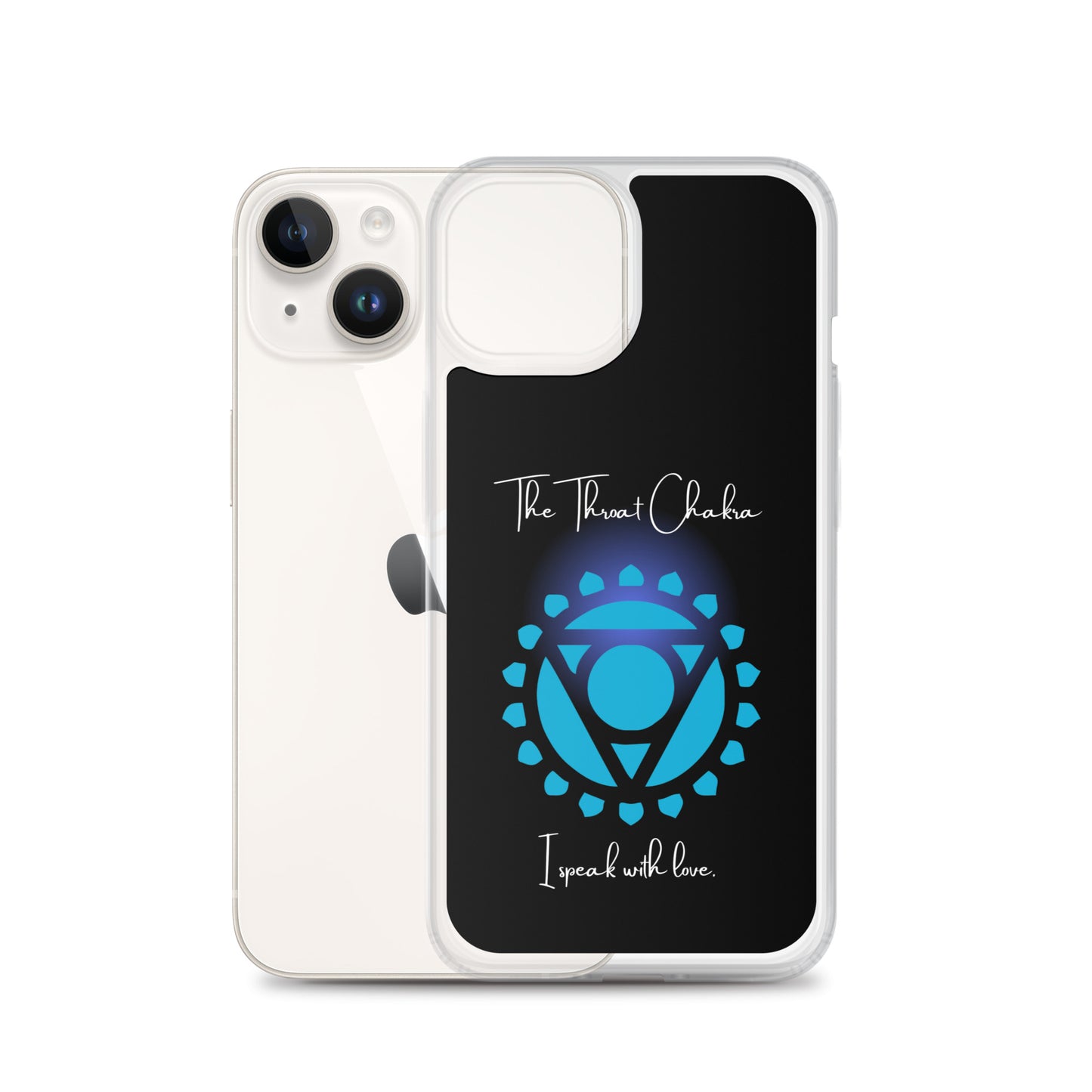 Throat Chakra iPhone case