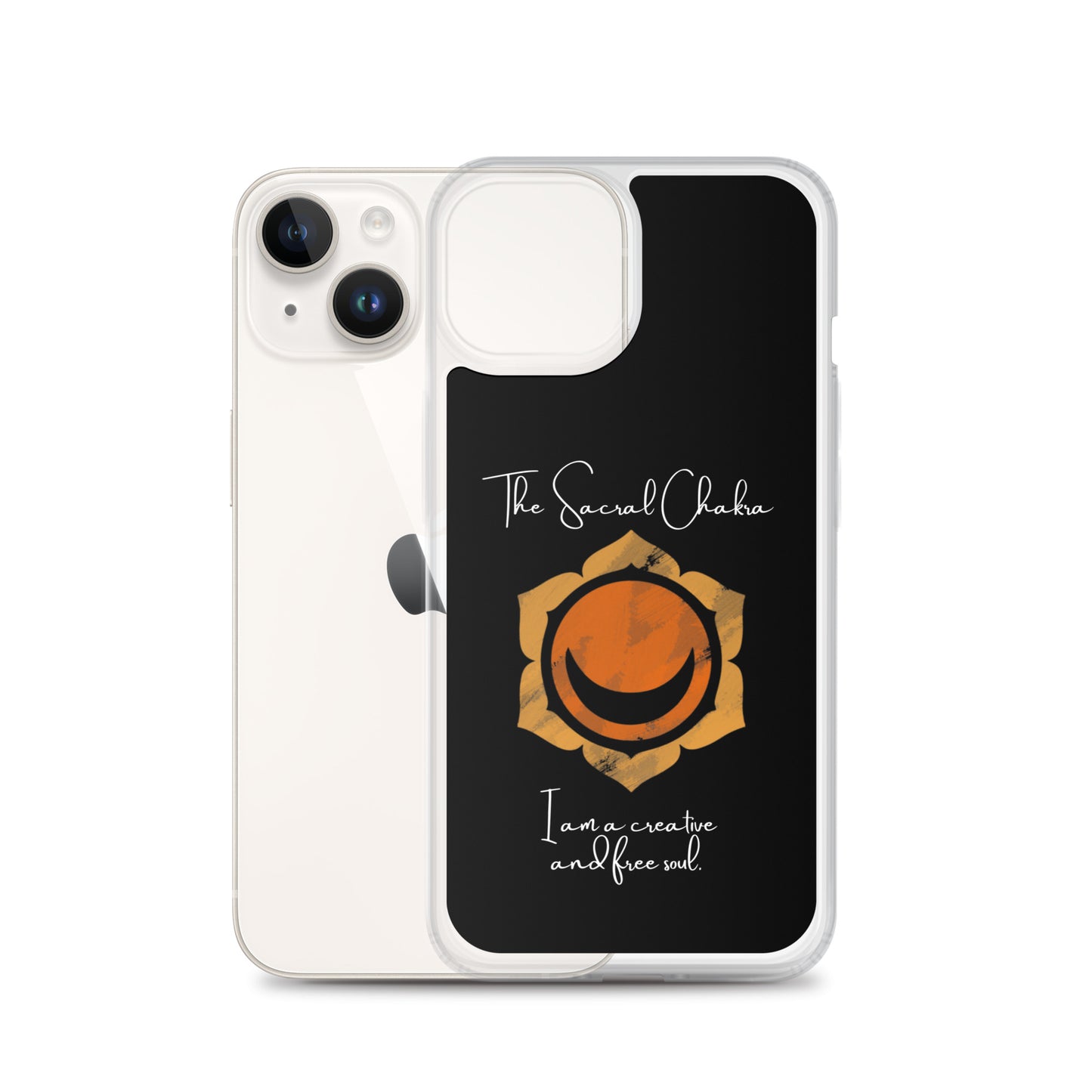 Sacral Chakra iPhone case